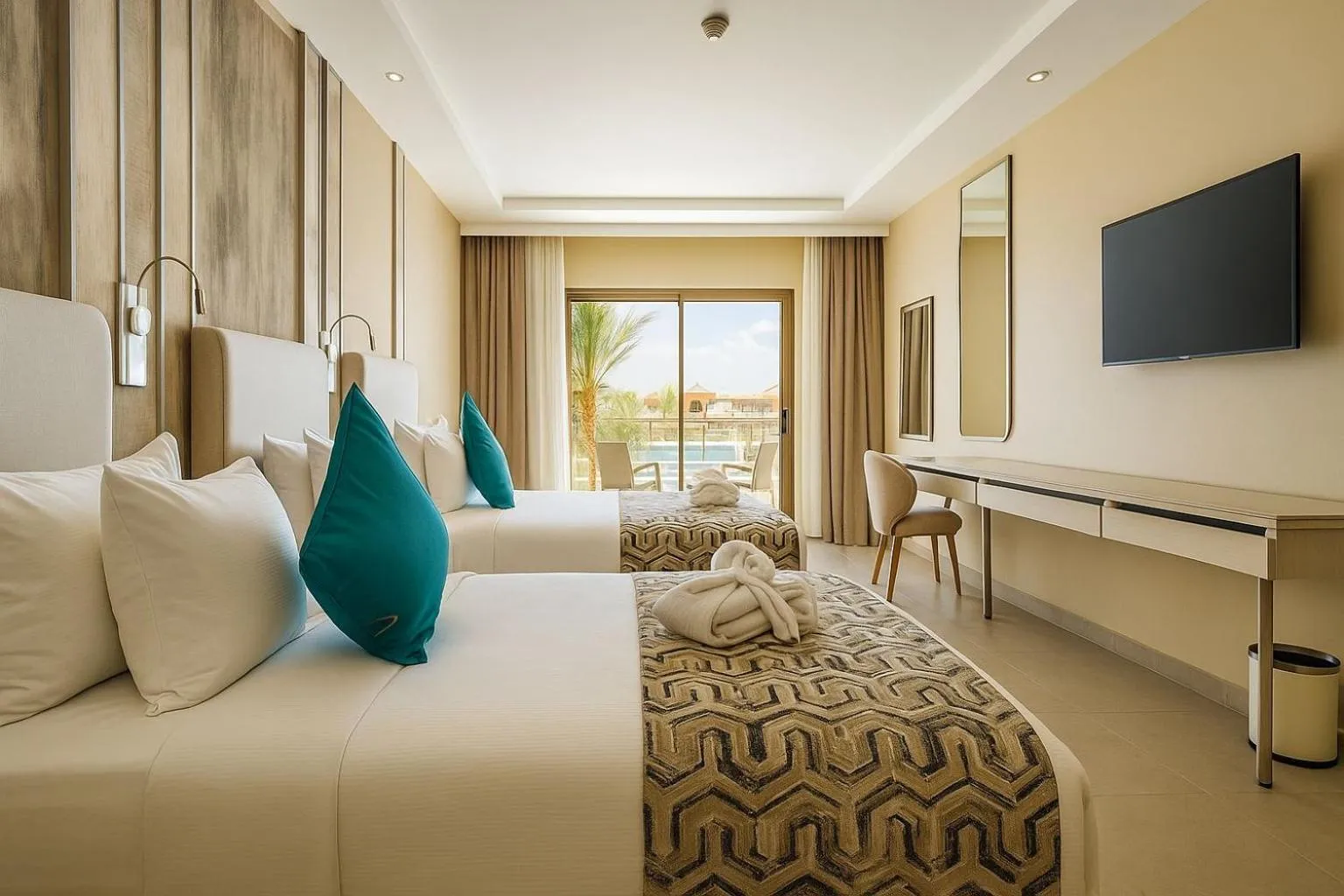 Bedroom, Bed in Pickalbatros SUNGO Club - All Inclusive