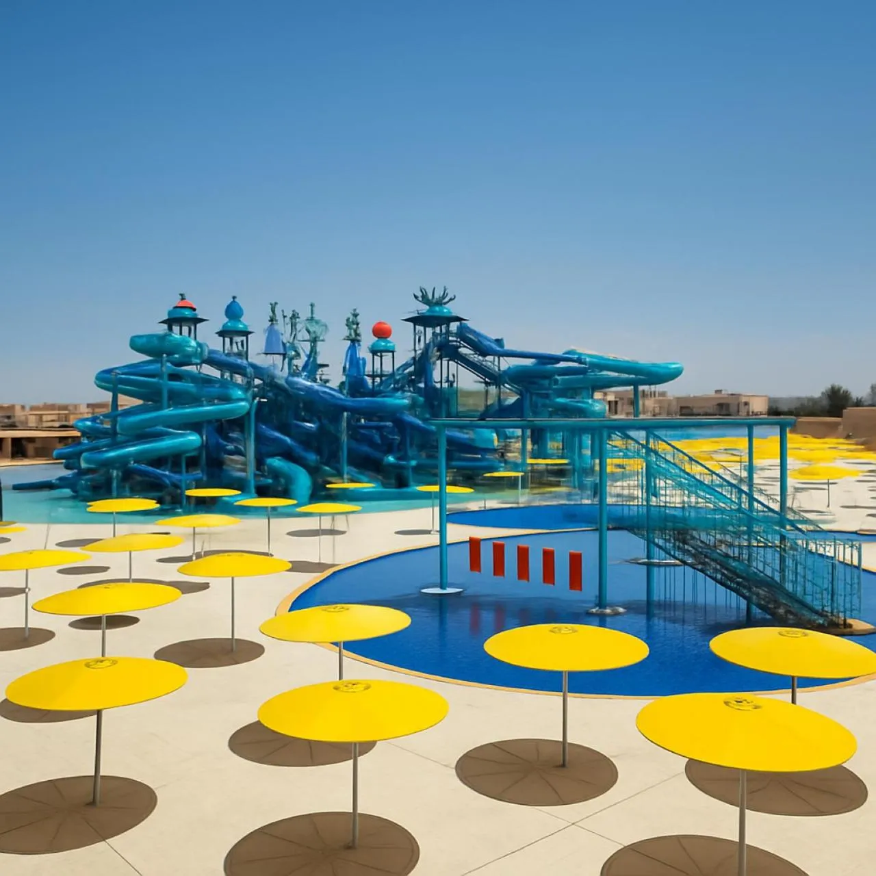 Aqua park in Pickalbatros SUNGO Club - All Inclusive