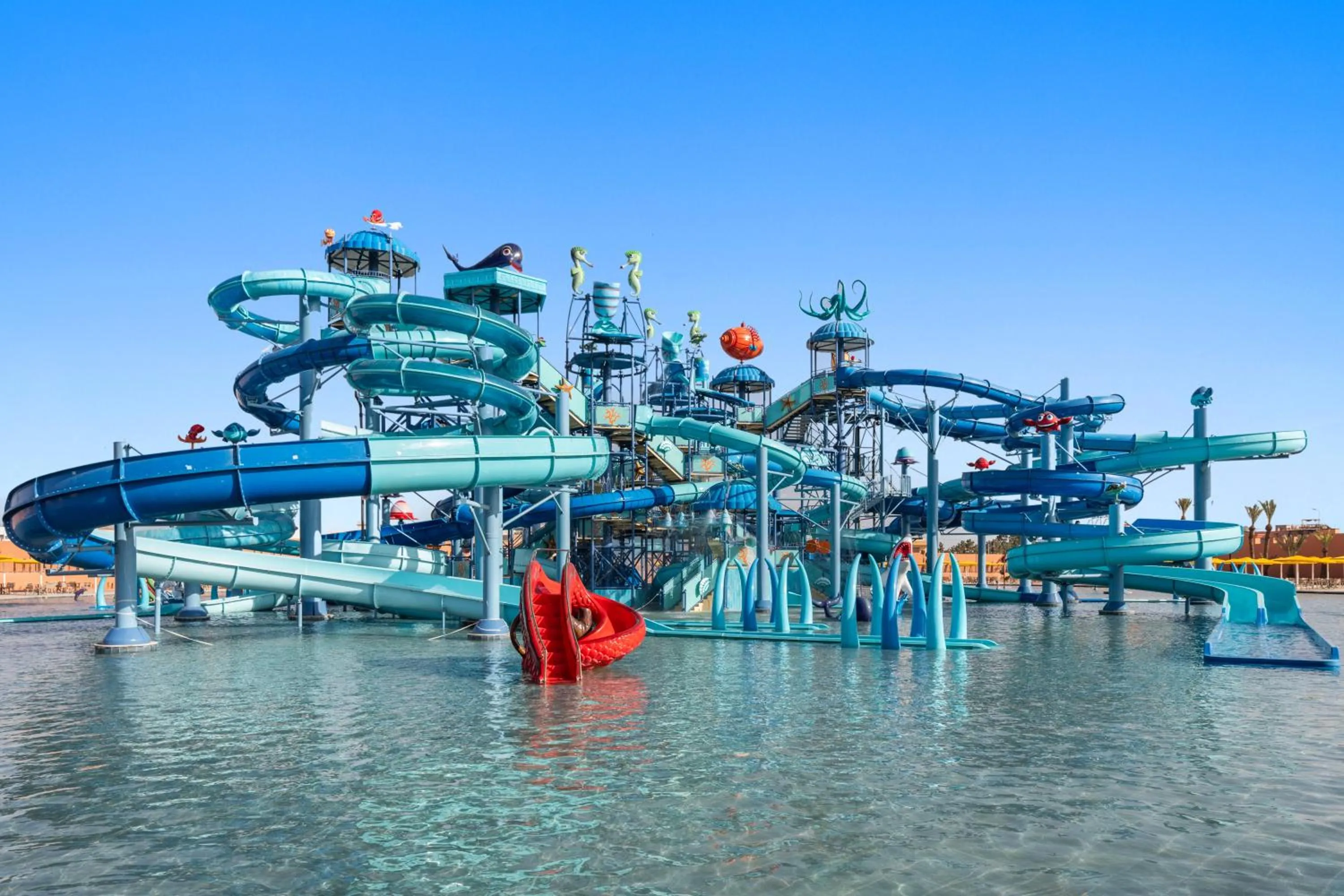 Aqua park in Pickalbatros SUNGO Club - All Inclusive