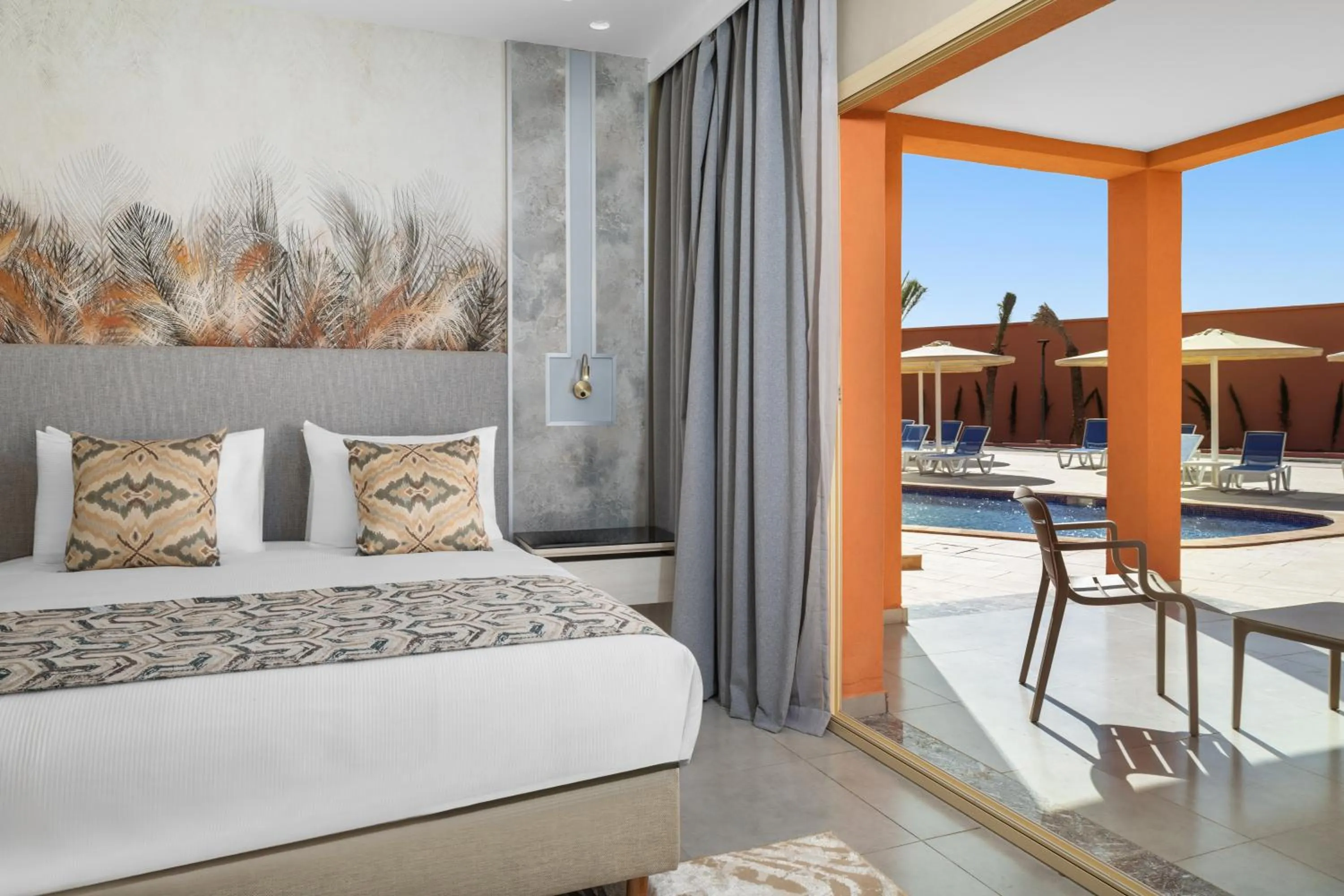 Bed in Pickalbatros SUNGO Club - All Inclusive