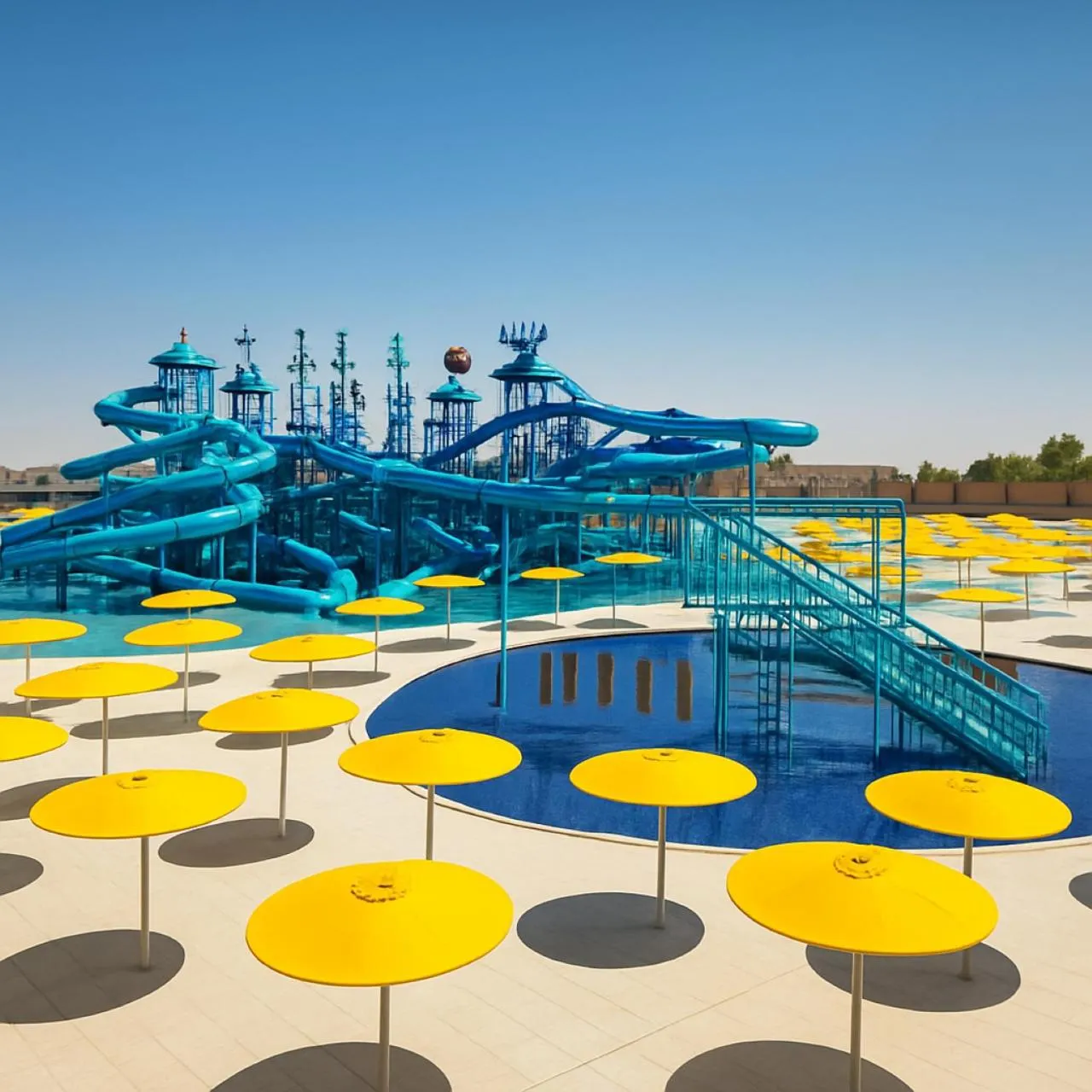 Aqua park in Pickalbatros SUNGO Club - All Inclusive