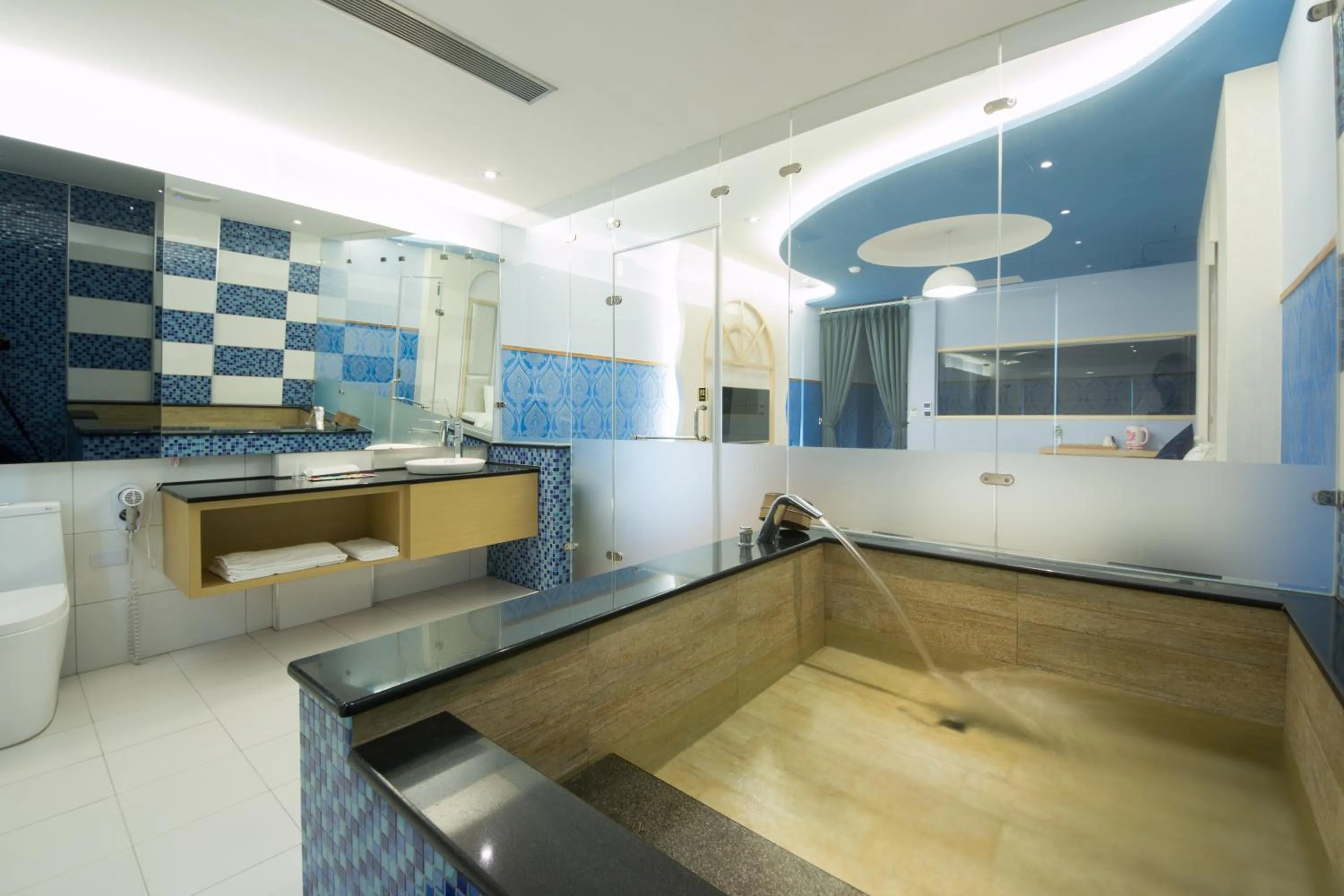 Bathroom in Garden Spring Hotel