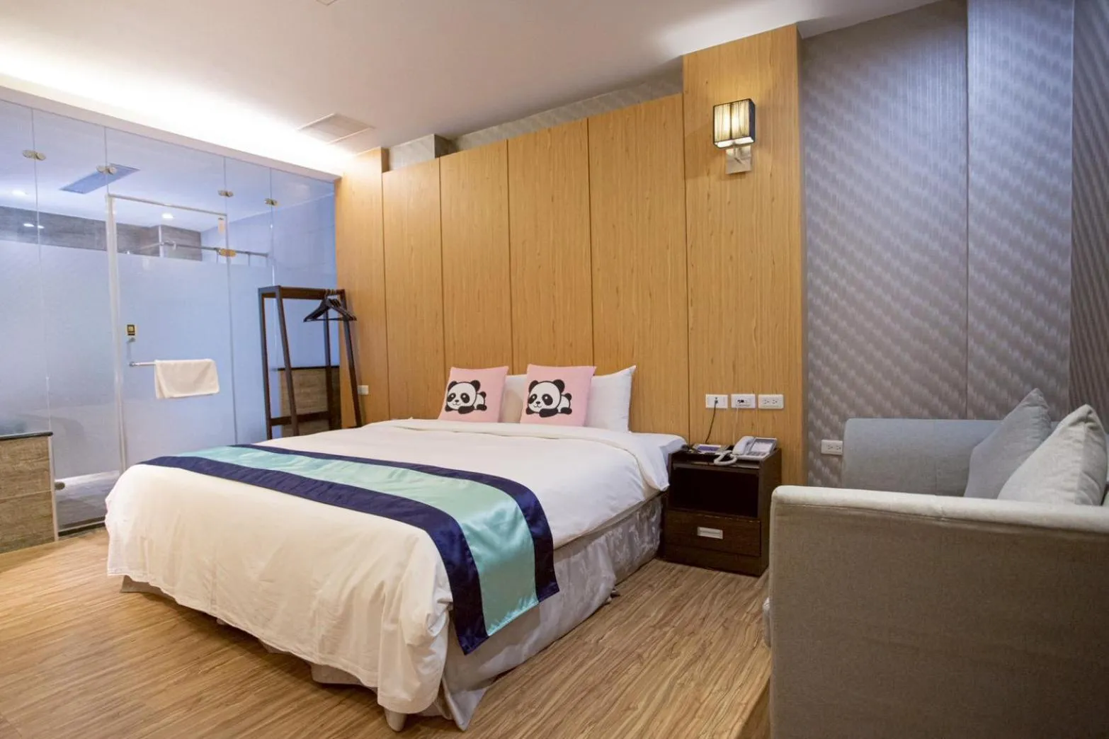 Bed in Garden Spring Hotel