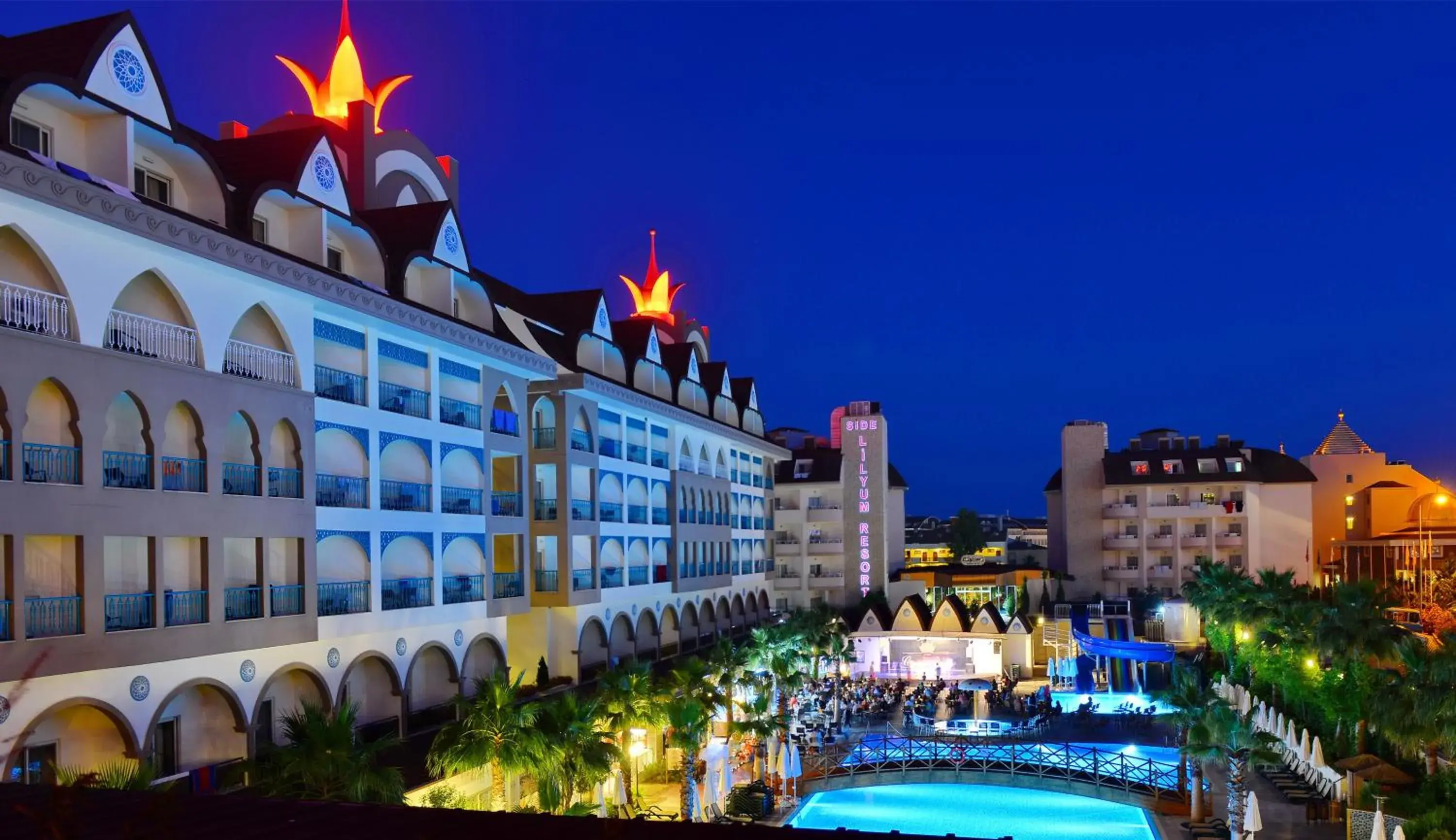 Property building in Side Crown Palace Ultra All Inclusive Property building in Side Crown Palace Ultra All Inclusive