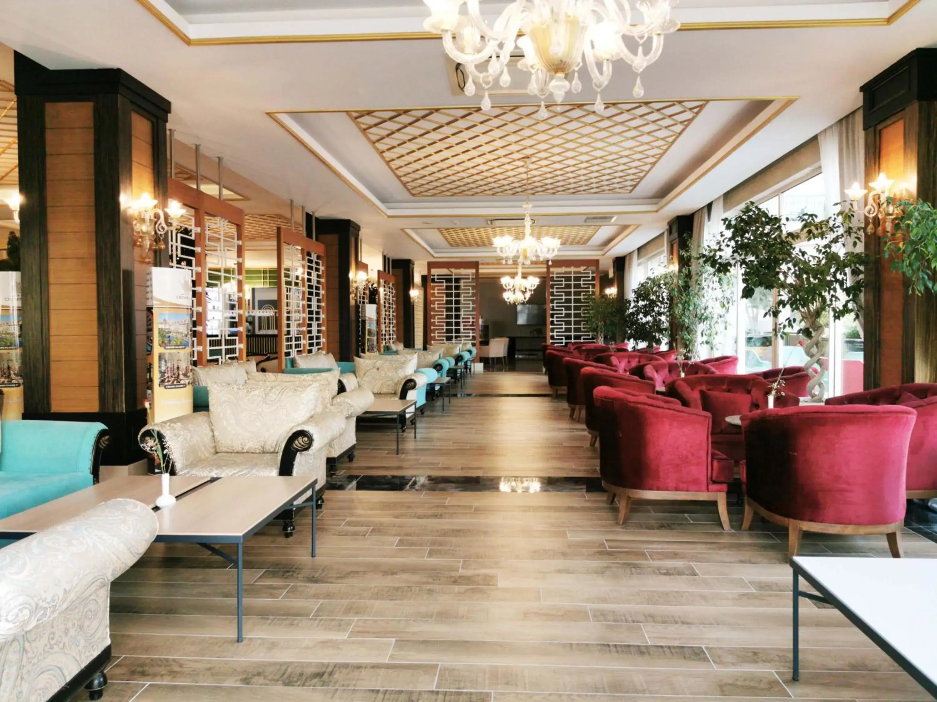 Lobby or reception in Side Crown Palace Ultra All Inclusive Lobby or reception in Side Crown Palace Ultra All Inclusive