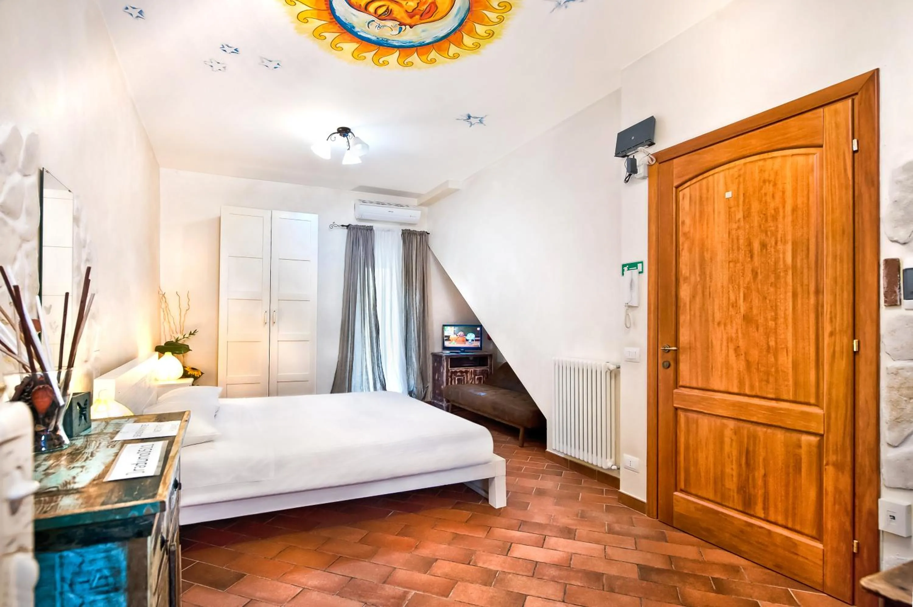 Kitchen or kitchenette, Bed in Il Raduno