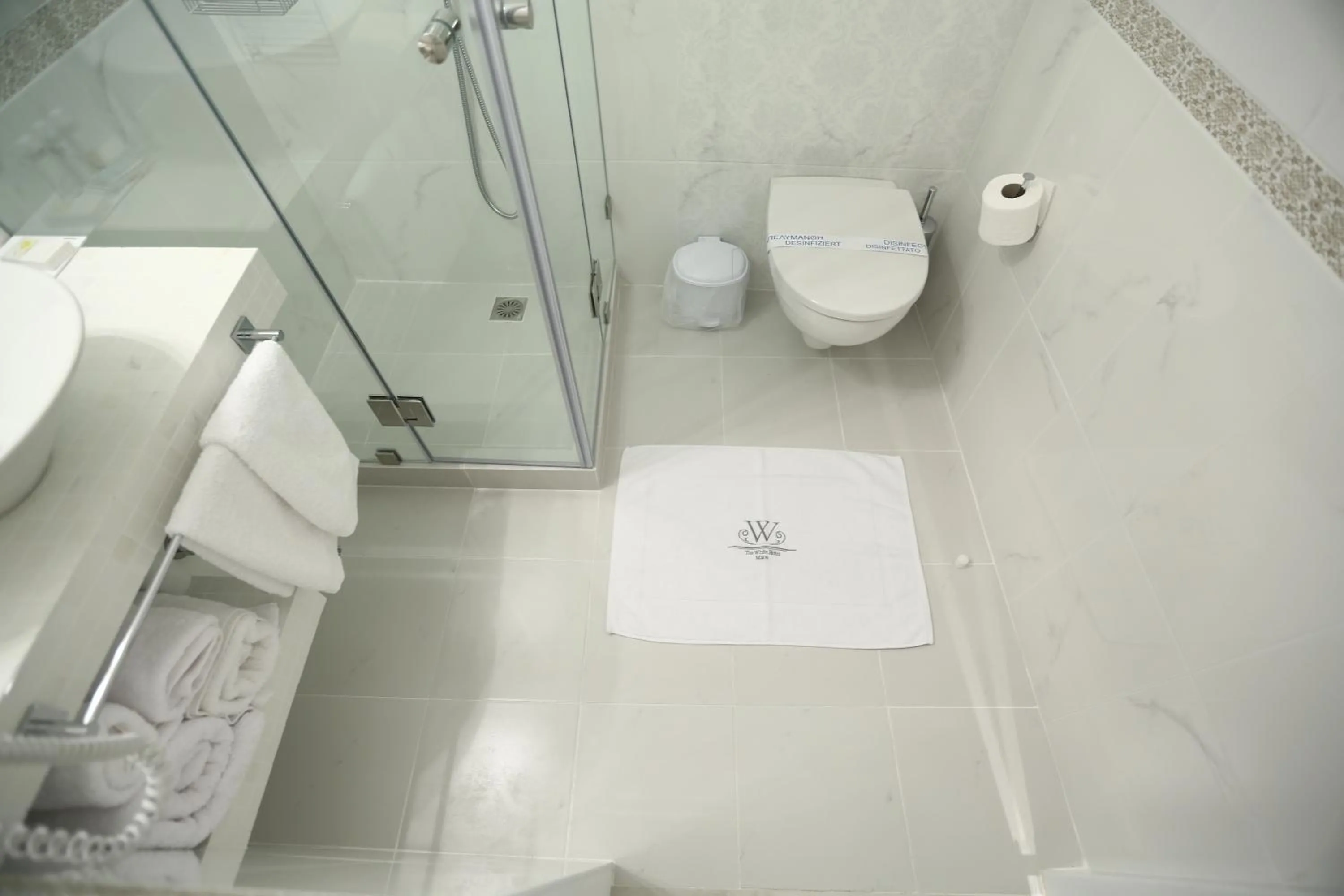Bathroom in The White Suites