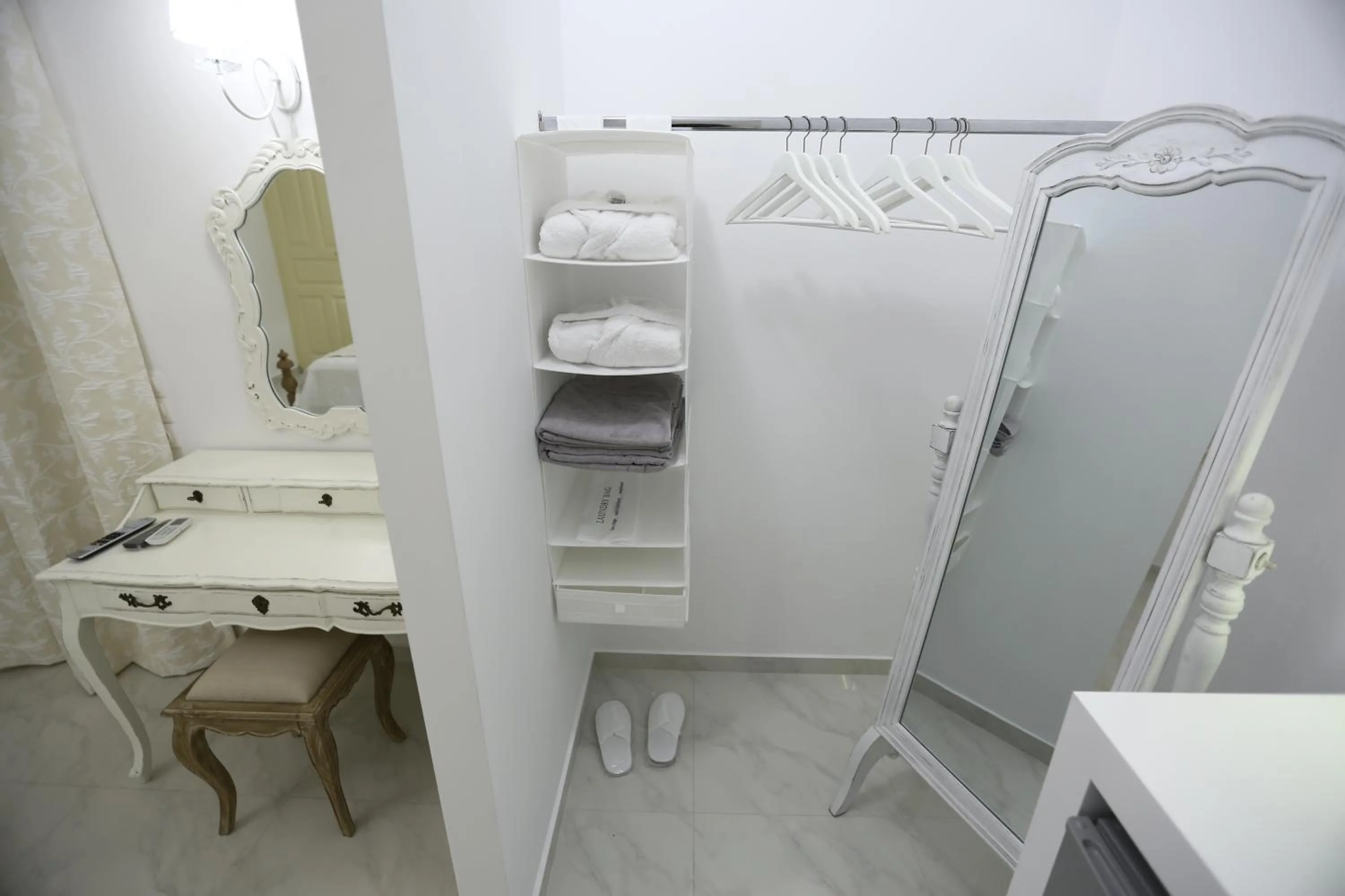 Decorative detail in The White Suites