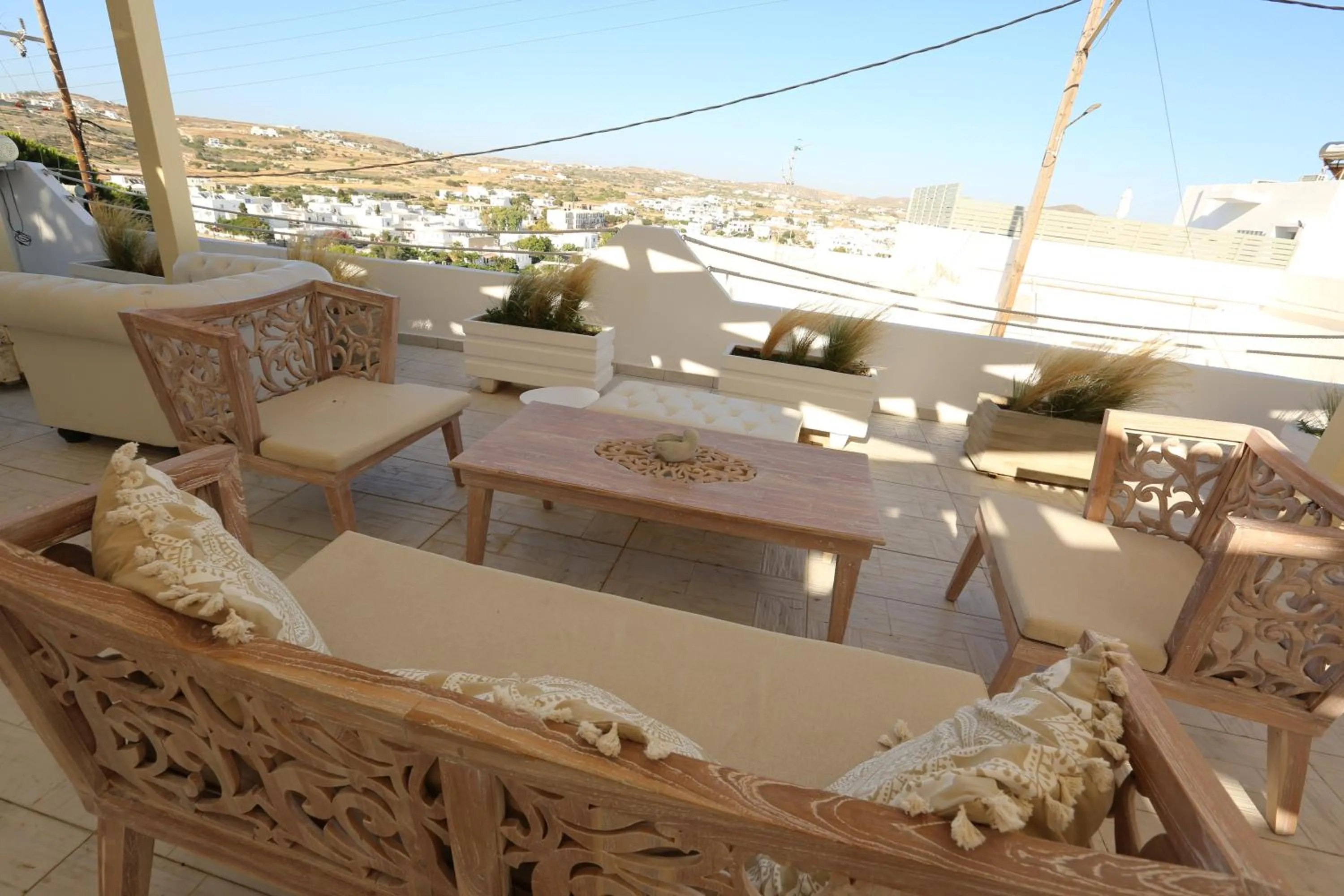 Communal lounge/ TV room in The White Suites