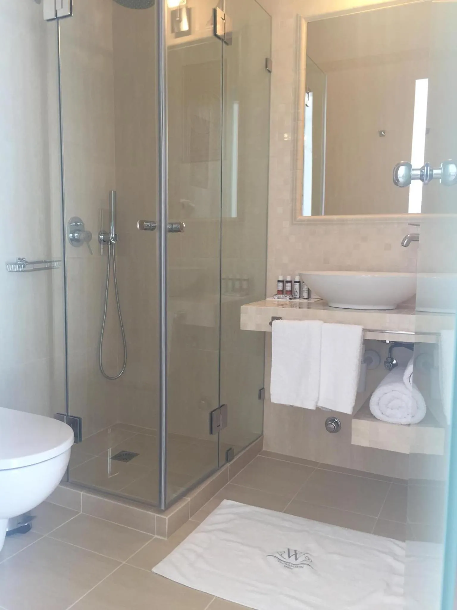 Bathroom in The White Suites