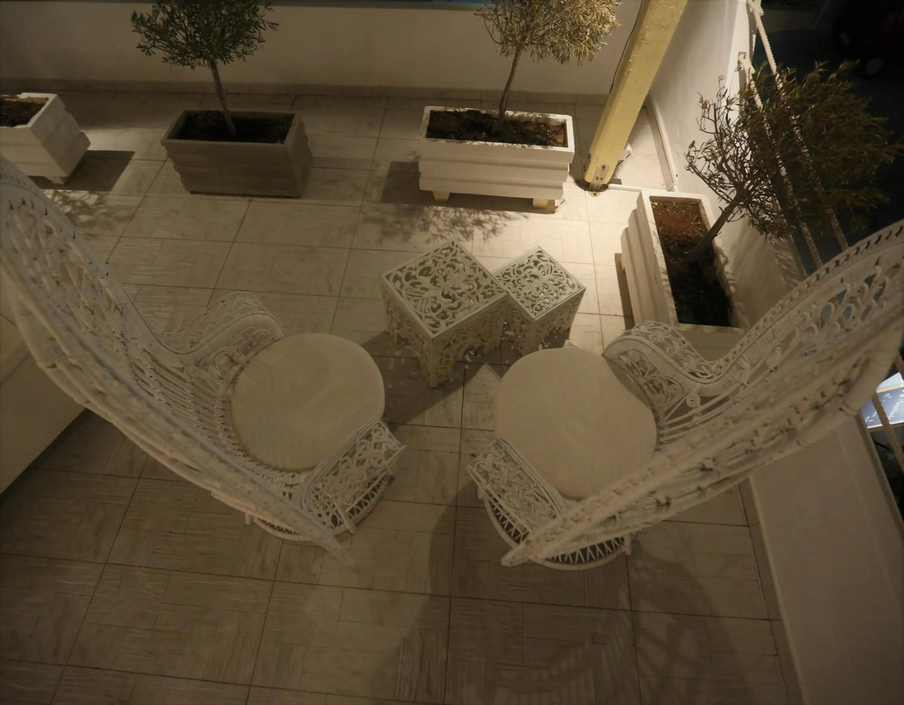 Communal lounge/ TV room in The White Suites