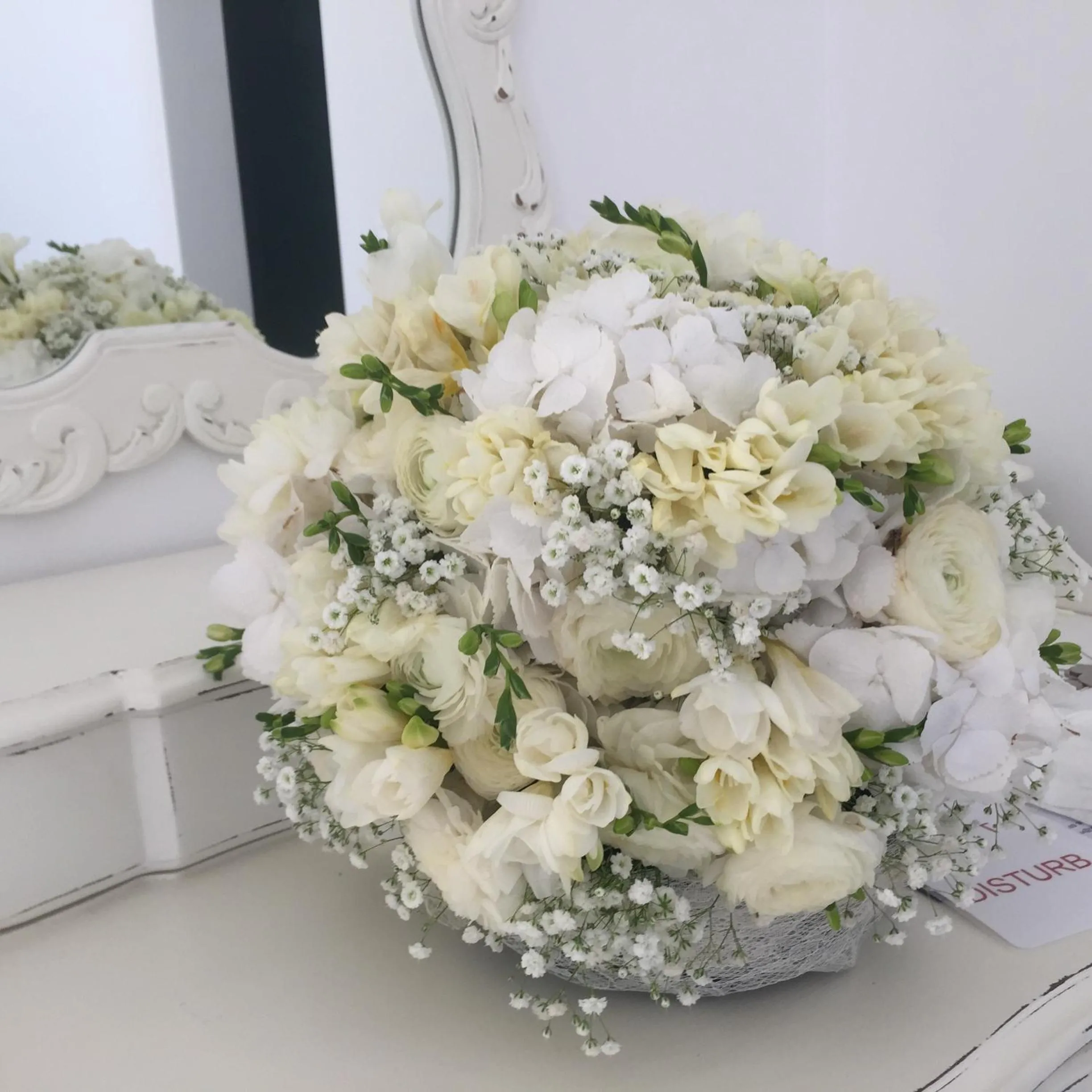 Decorative detail in The White Suites