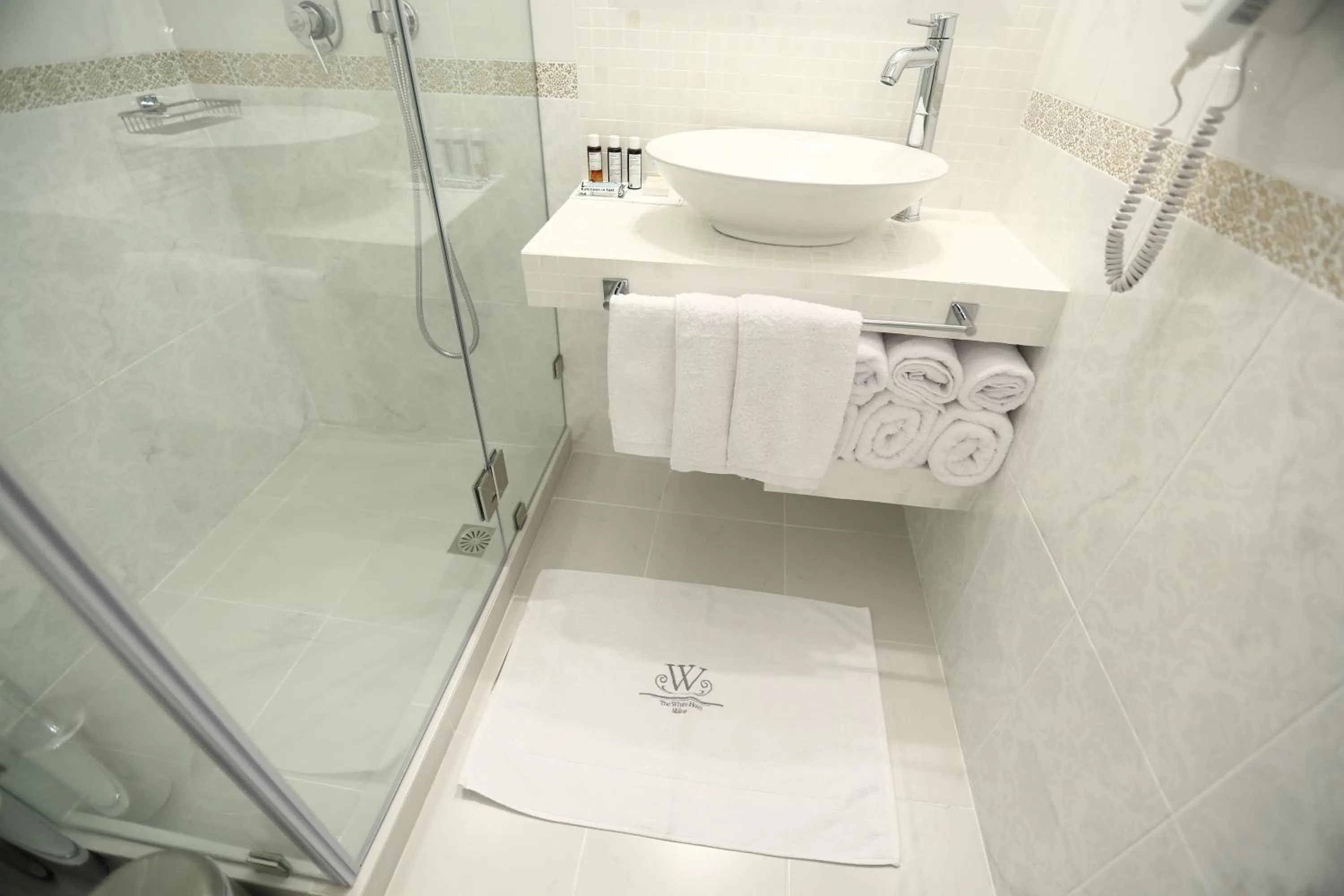 Bathroom in The White Suites