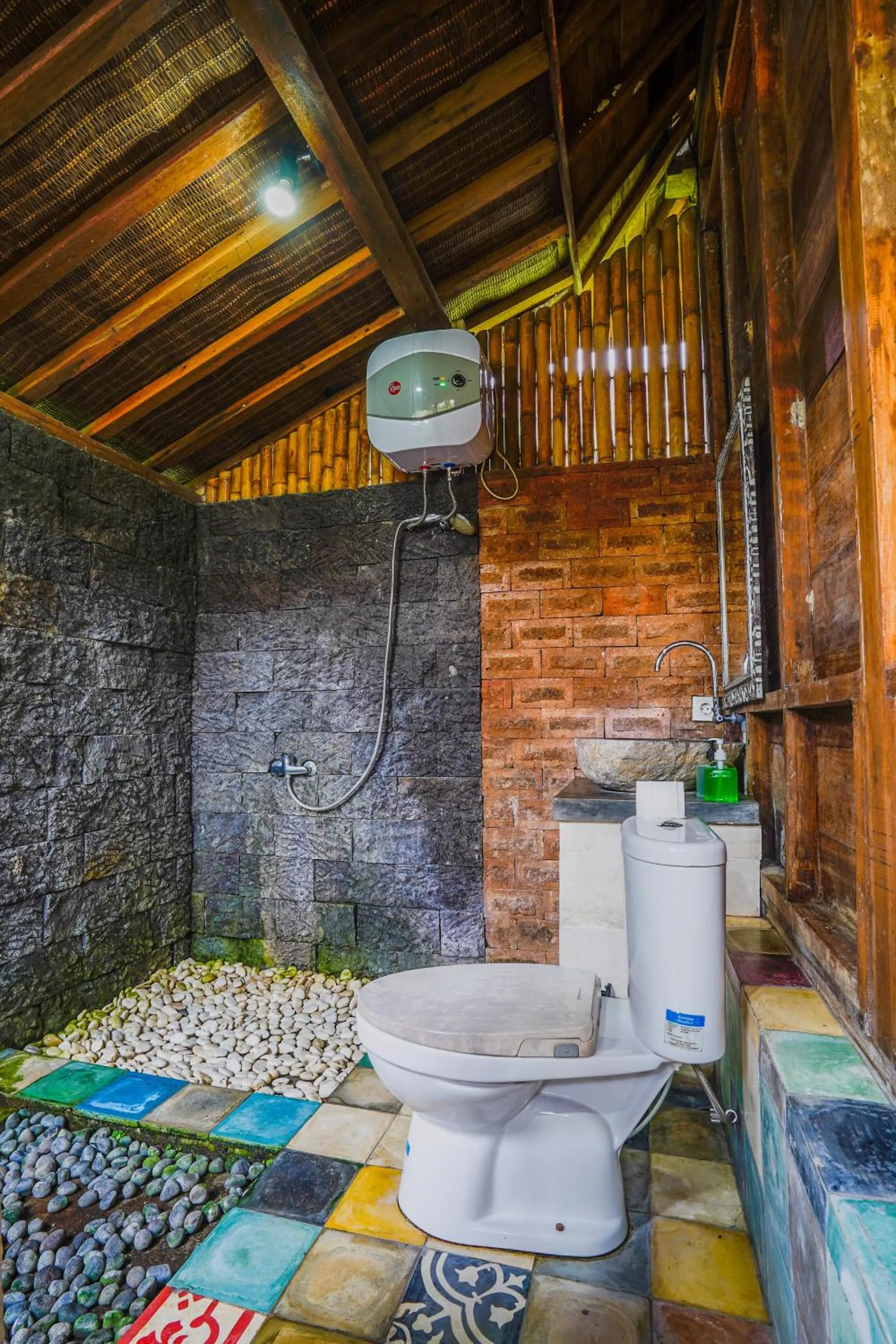Toilet in Ubud Sawah Scenery Villa and Homestay