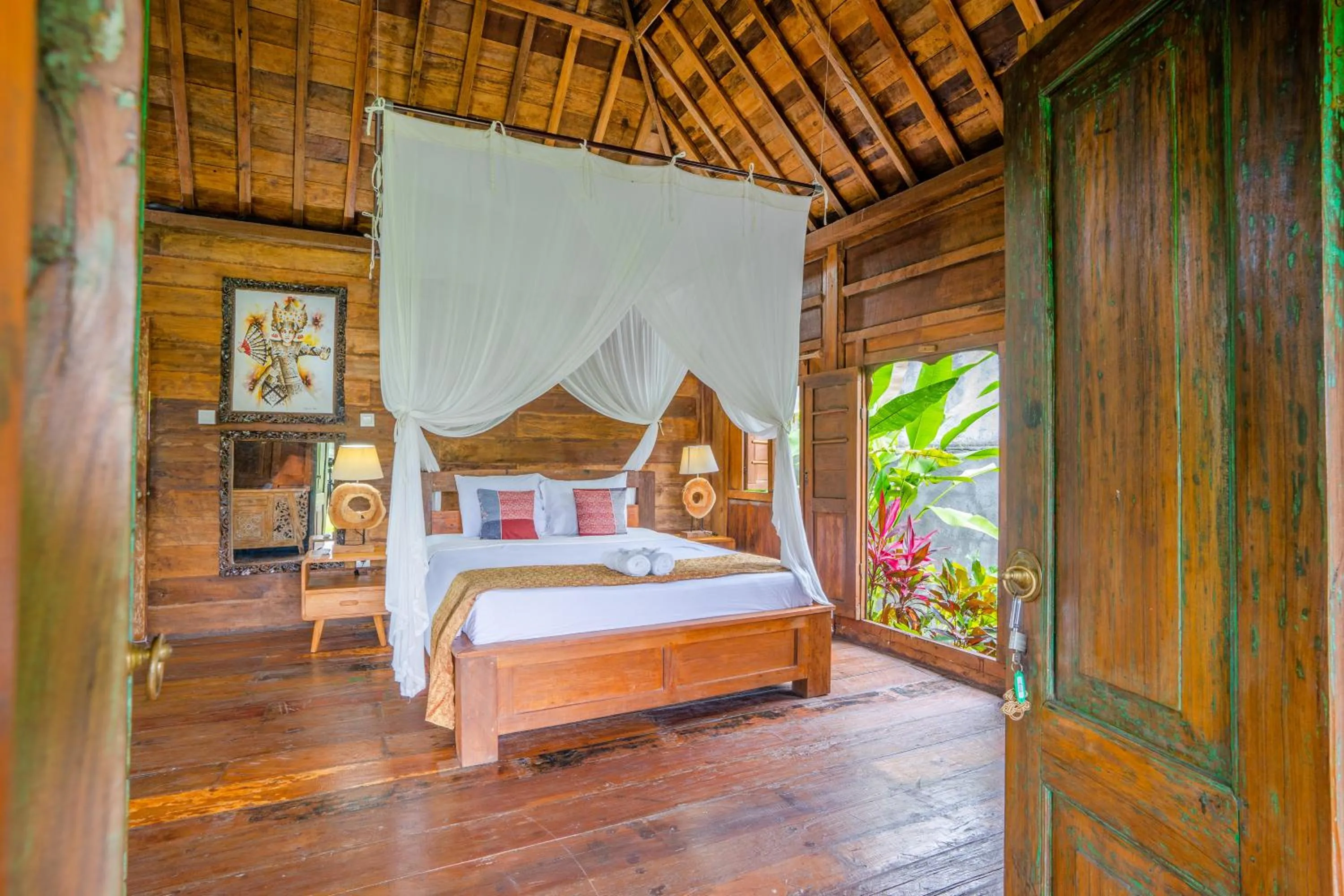 Photo of the whole room, Bed in Ubud Sawah Scenery Villa and Homestay