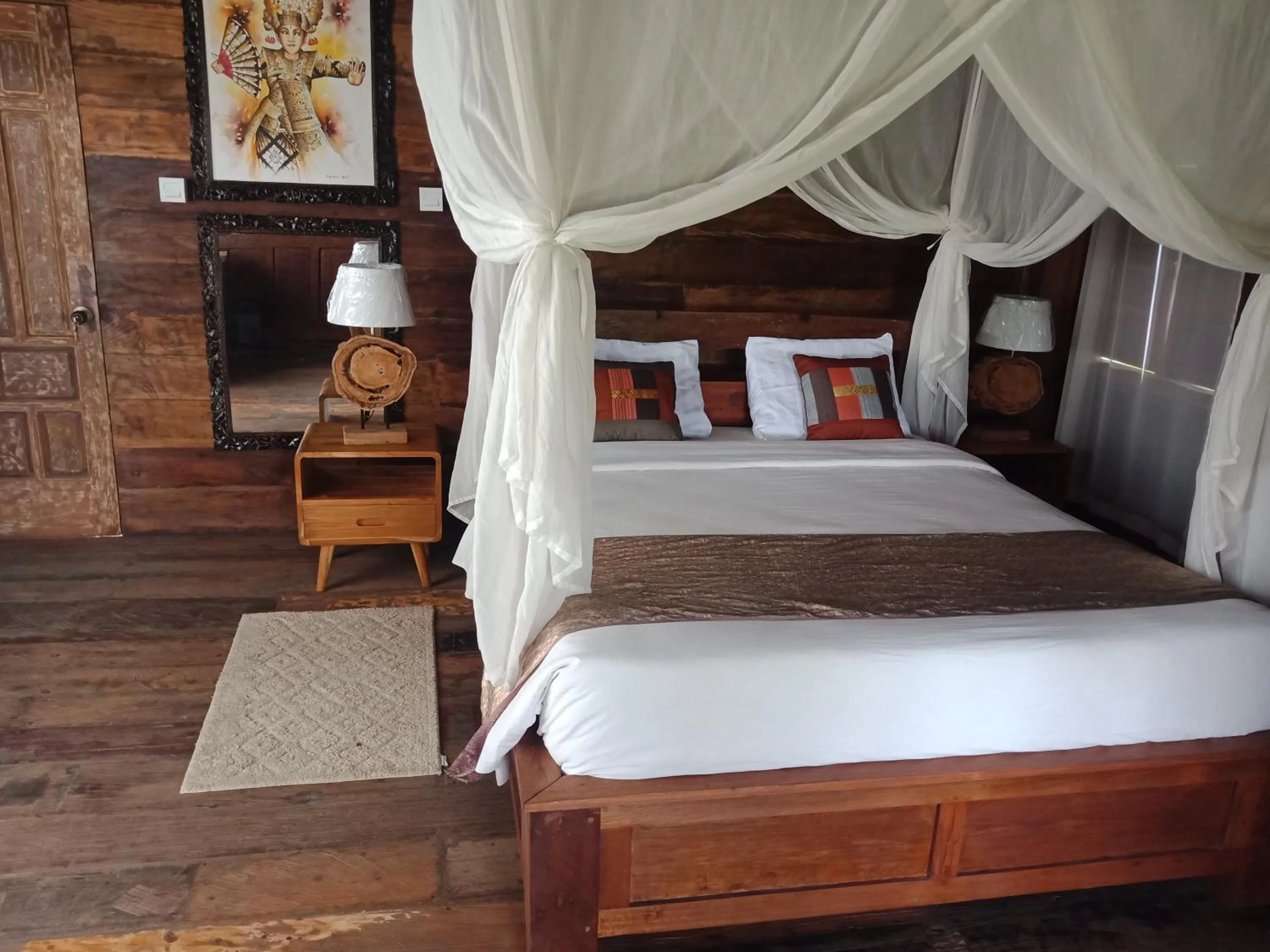 Bedroom, Bed in Ubud Sawah Scenery Villa and Homestay