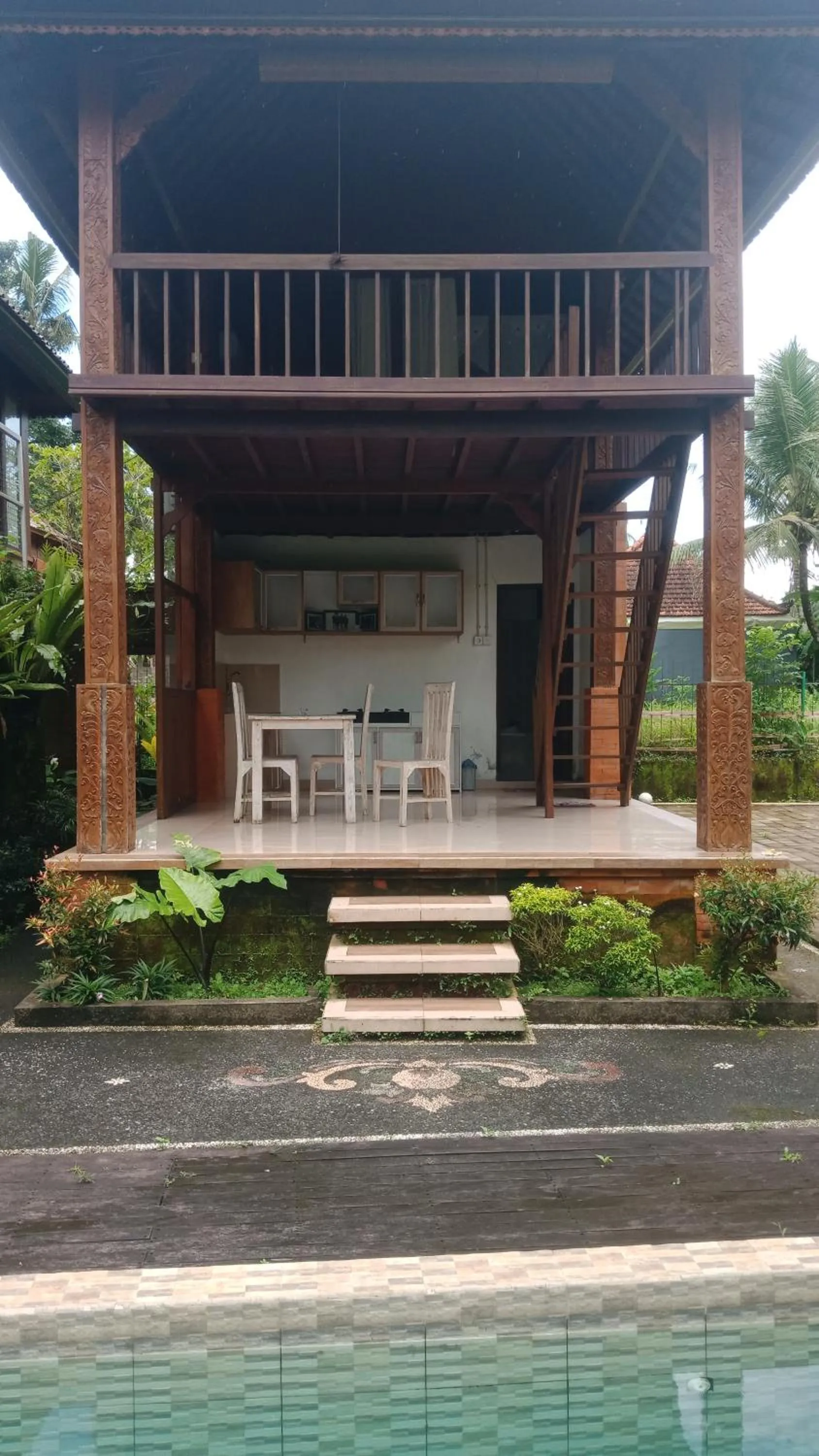 Balcony/Terrace in Ubud Sawah Scenery Villa and Homestay