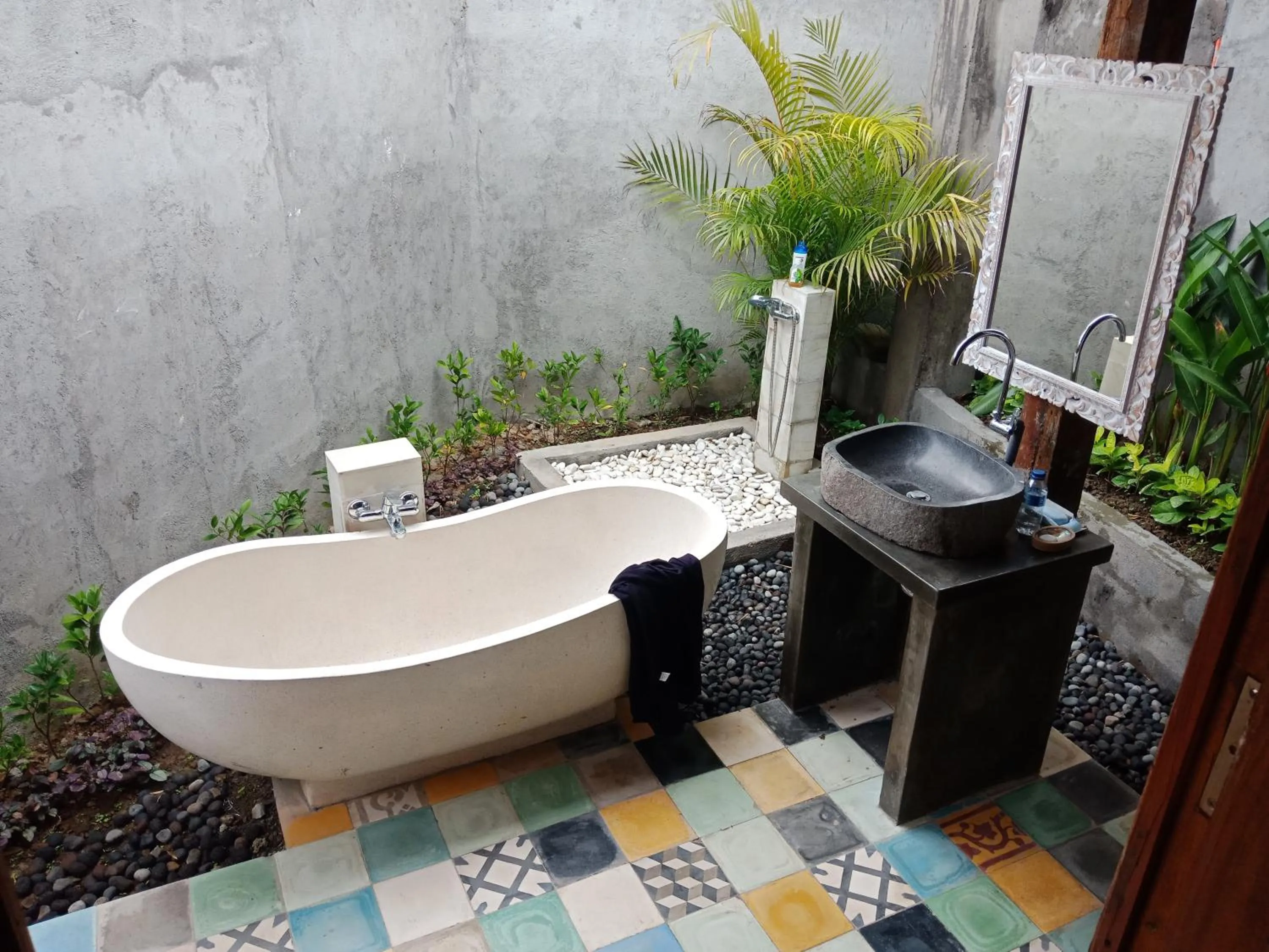 Bath in Ubud Sawah Scenery Villa and Homestay