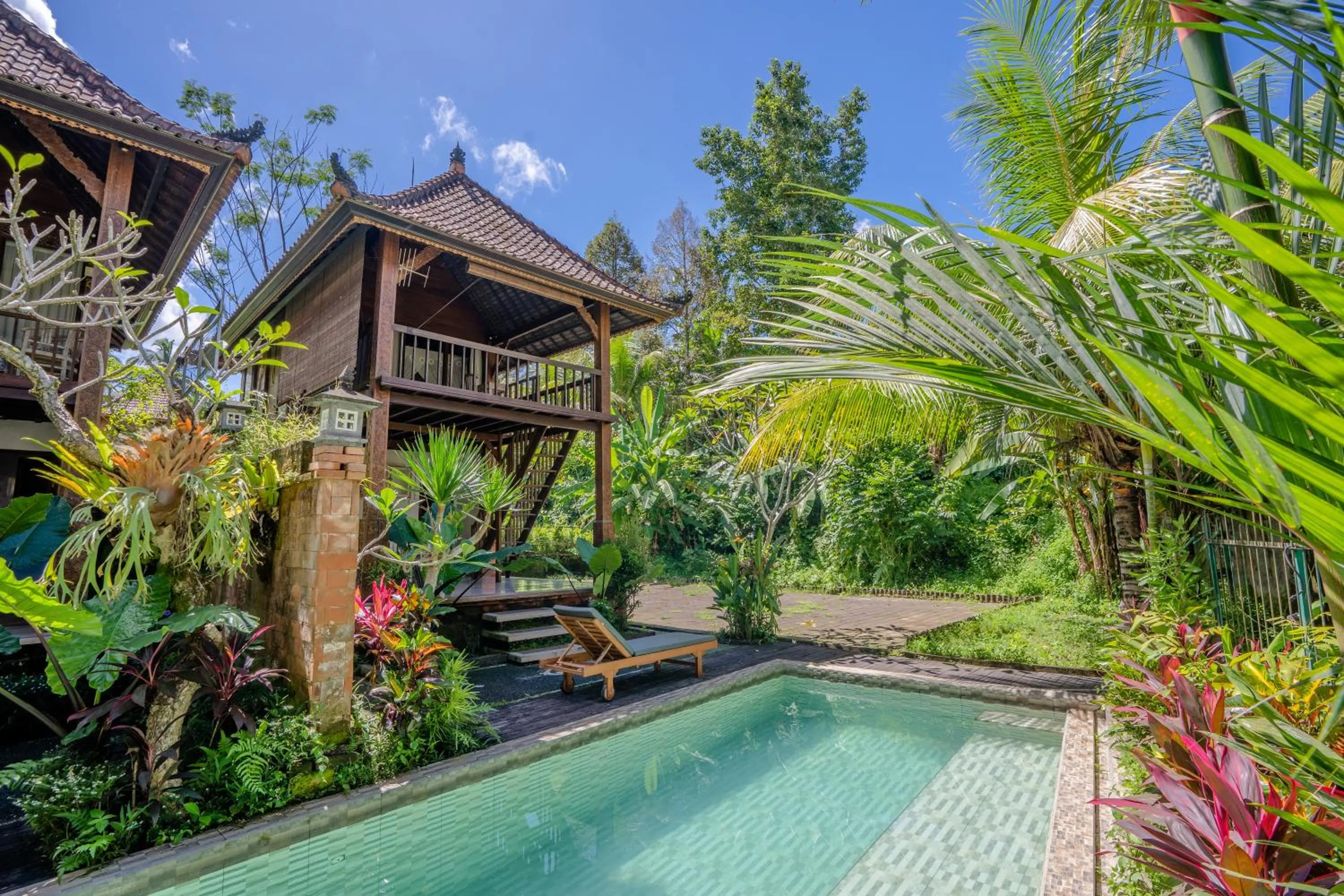 Natural landscape in Ubud Sawah Scenery Villa and Homestay