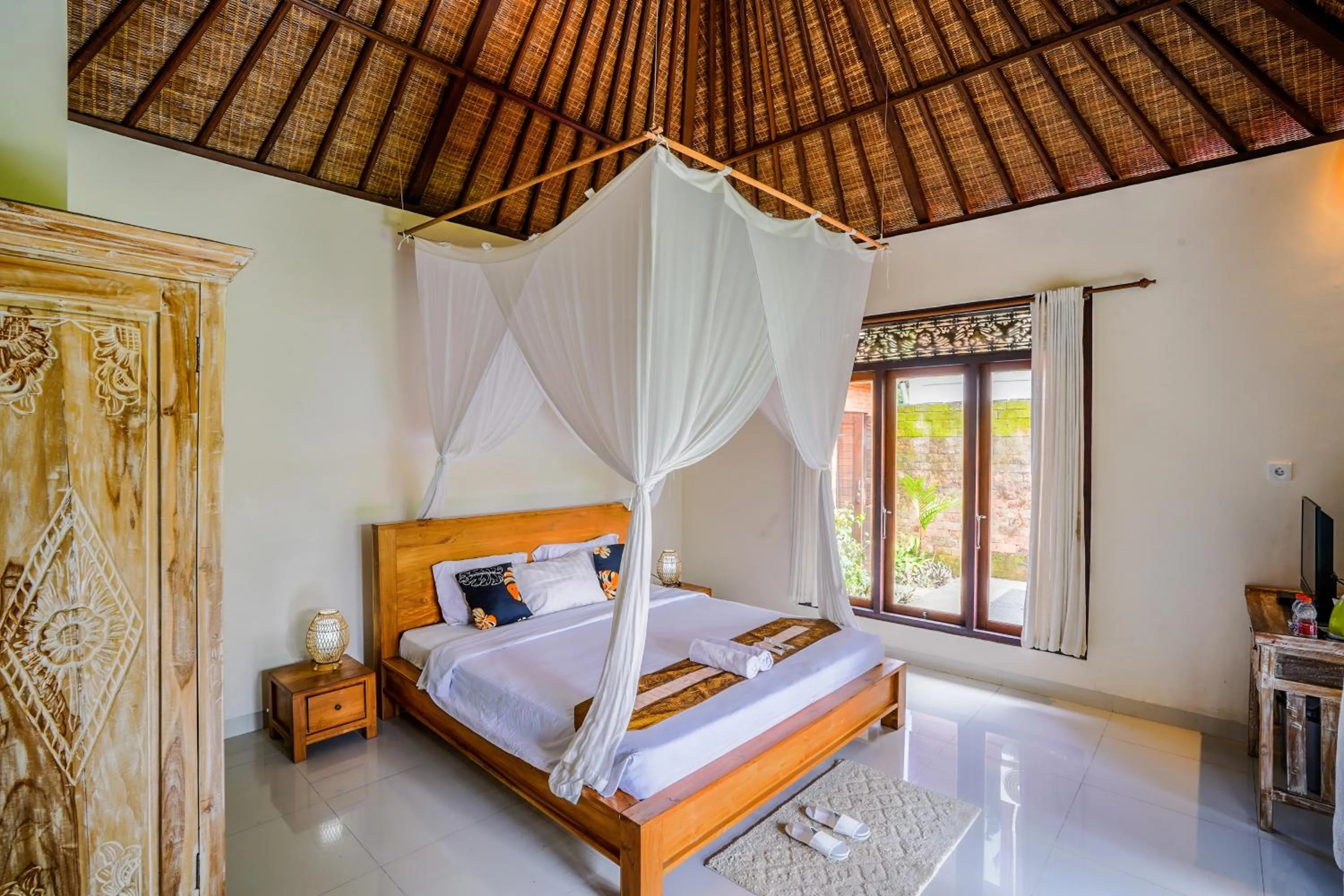 Bedroom, Bed in Ubud Sawah Scenery Villa and Homestay