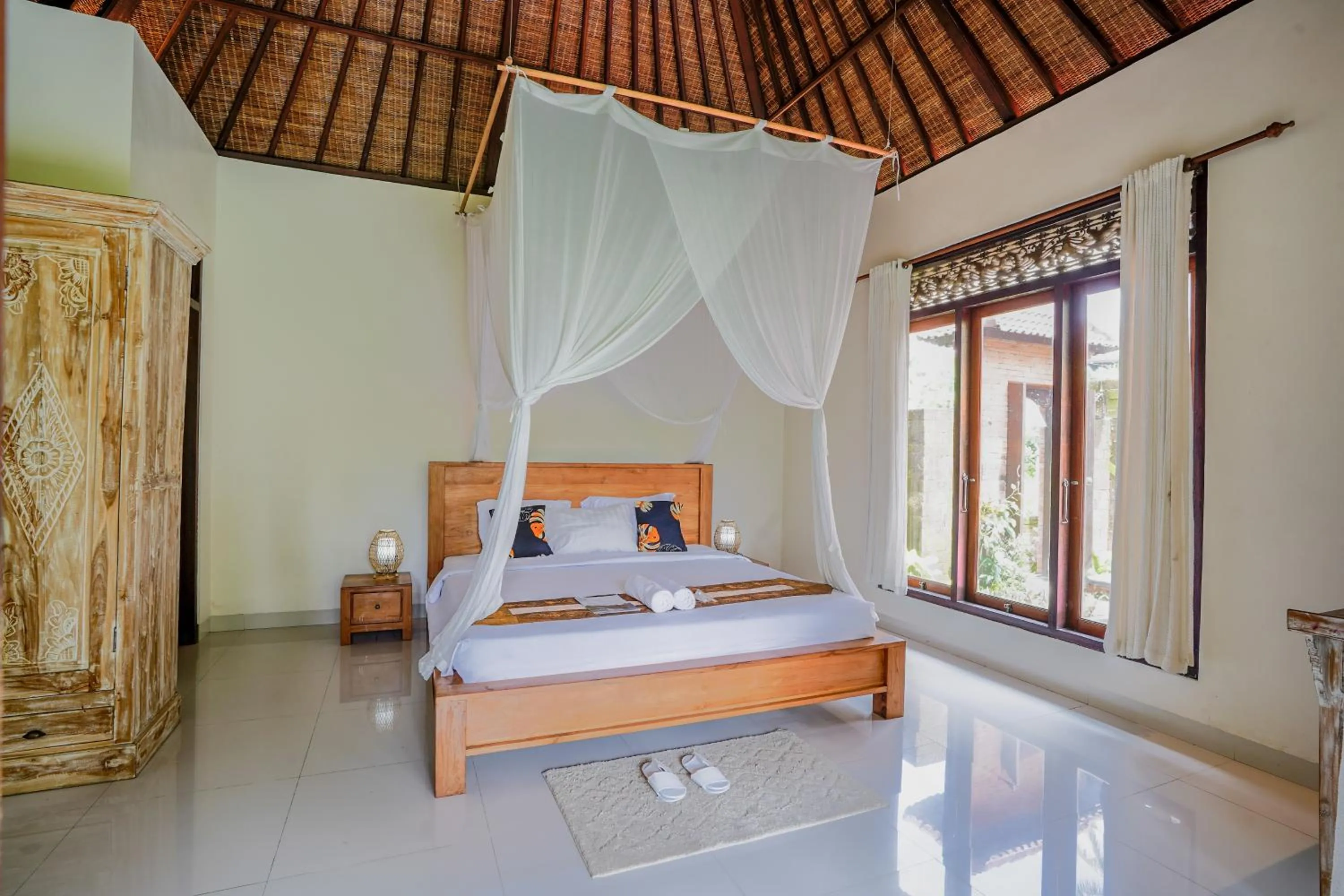 Photo of the whole room, Bed in Ubud Sawah Scenery Villa and Homestay