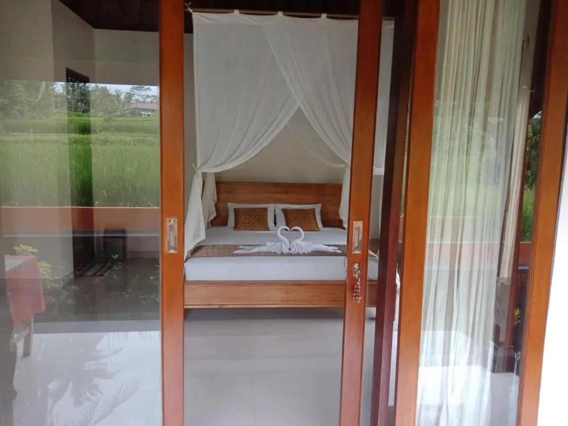 Bedroom, Bed in Ubud Sawah Scenery Villa and Homestay