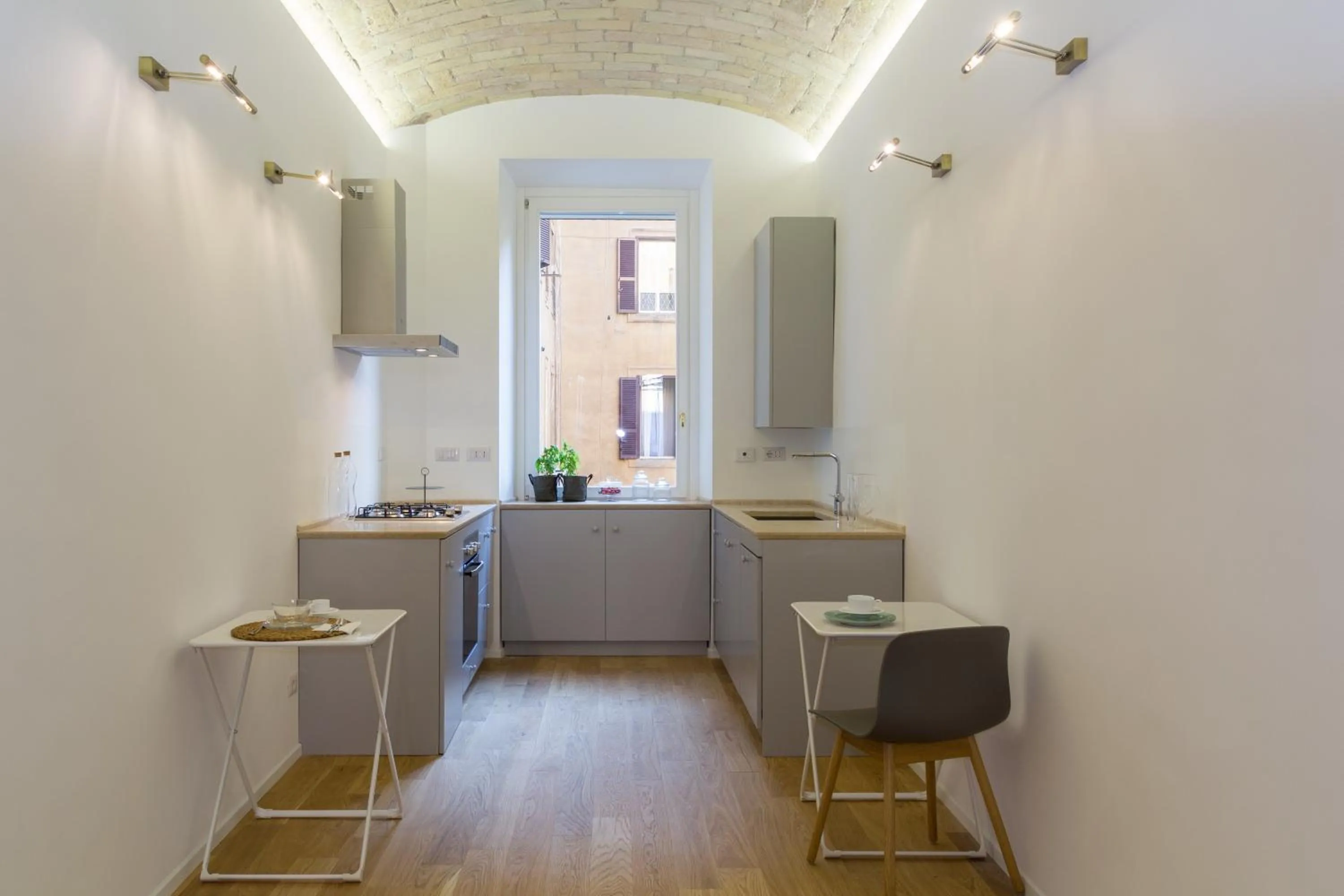 Communal kitchen in La Casa Di Iulia