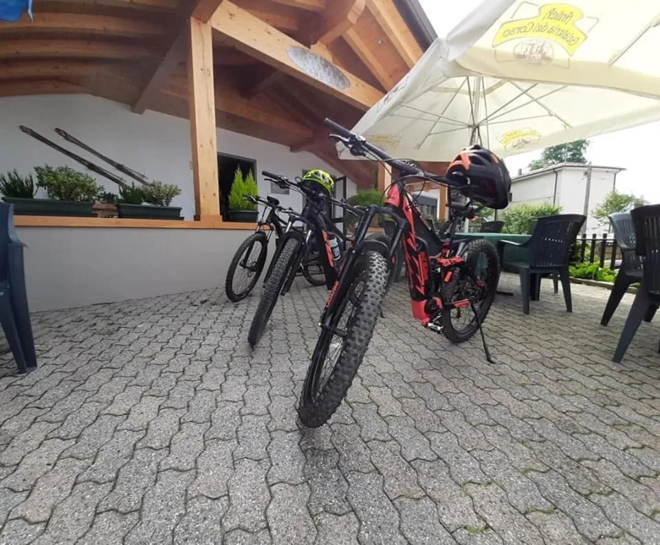 Patio in Albergo Canella