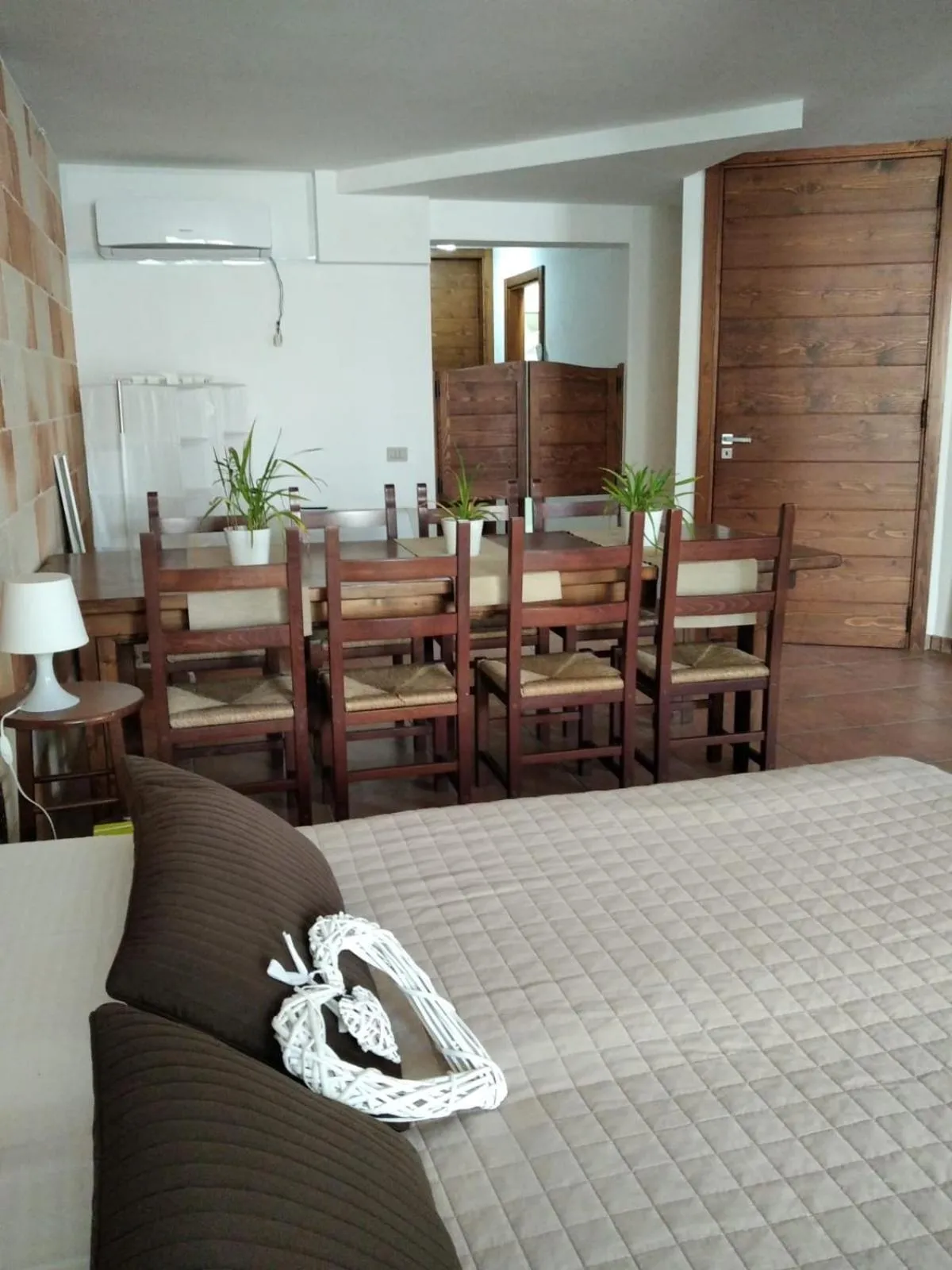 Dining area in B&B Radici