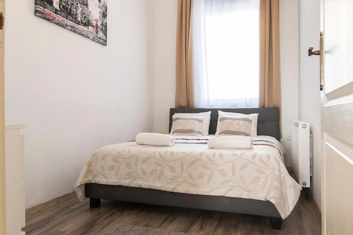 Bed in Real Apartments Révay