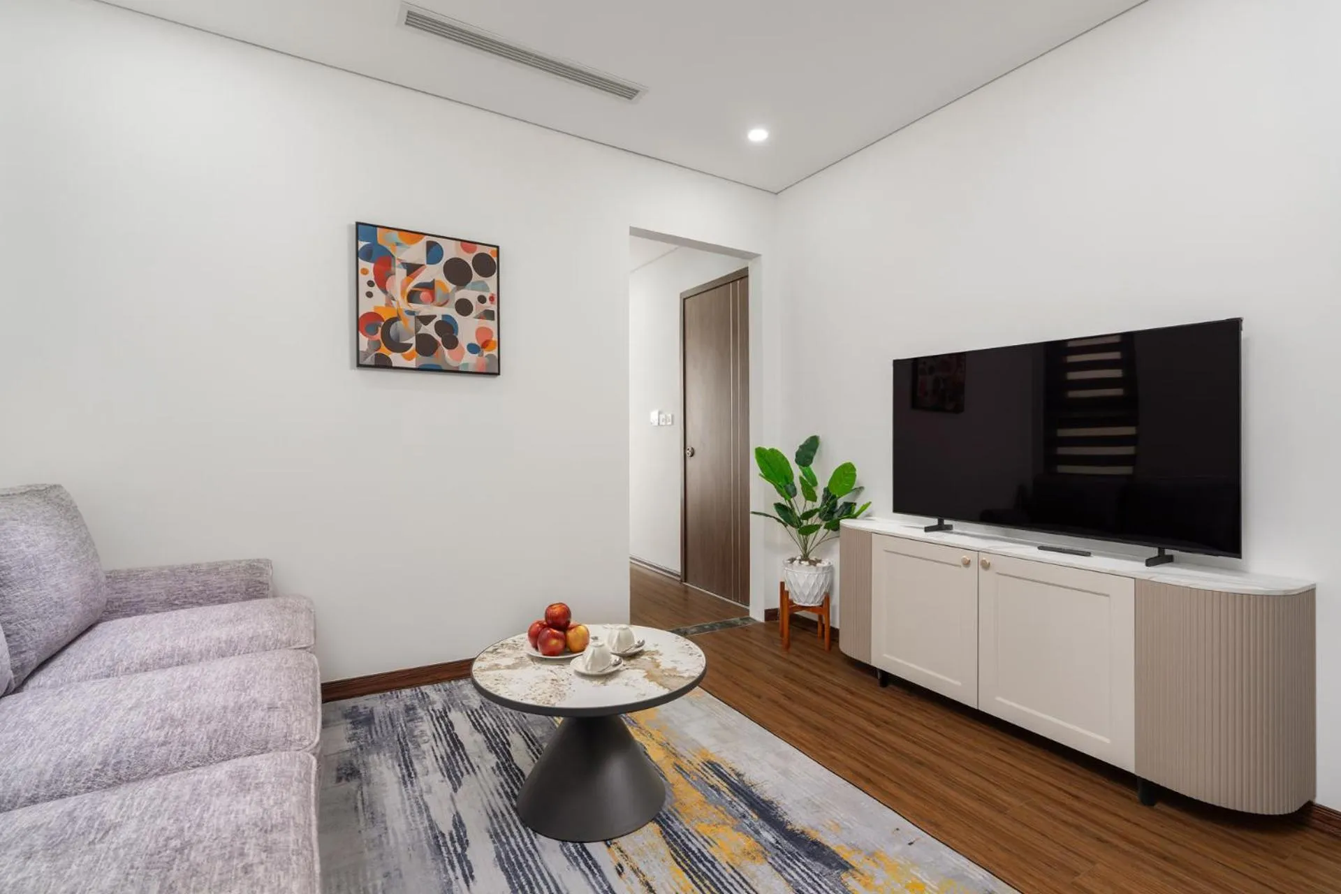 Living room in Aravelle Suites