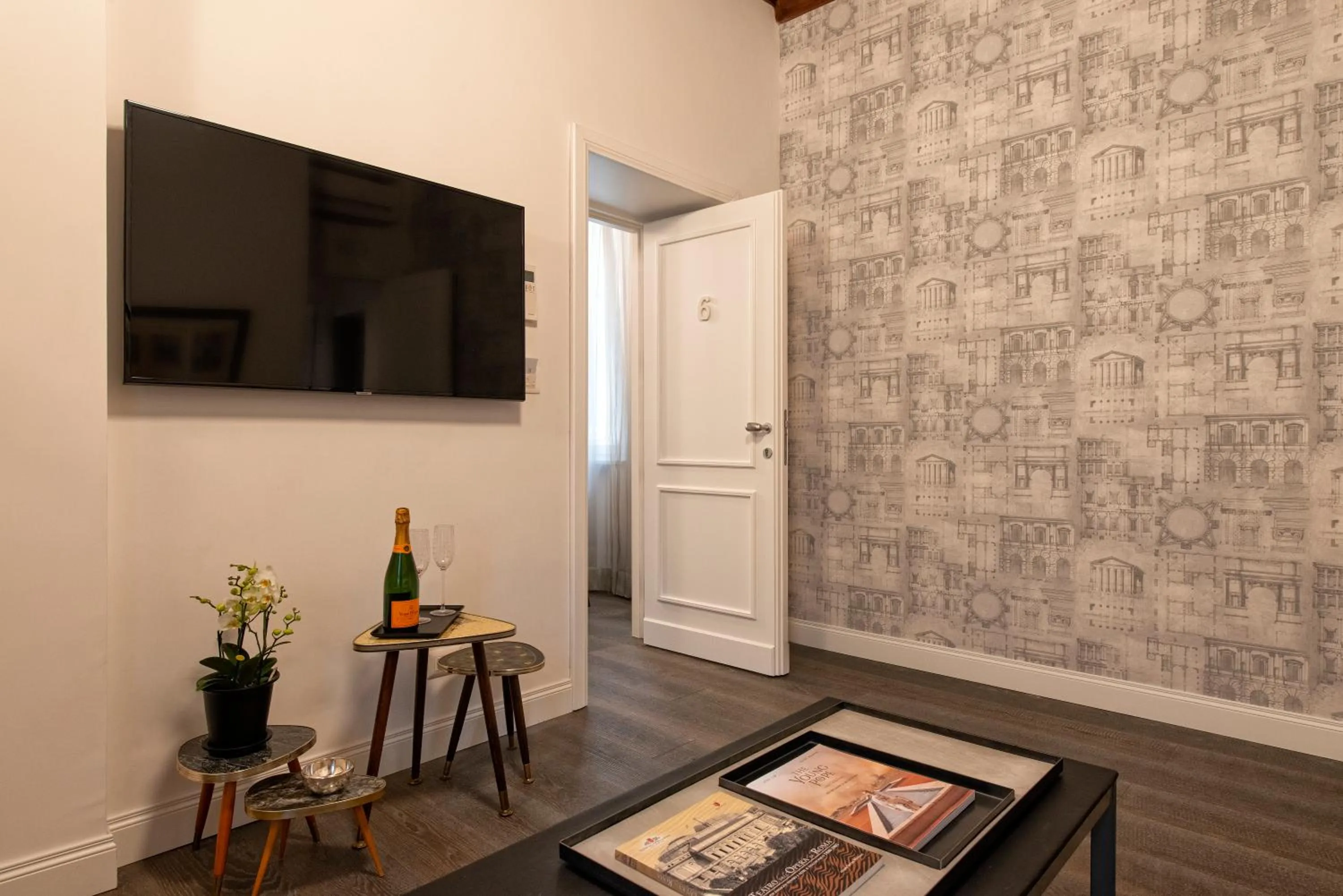 Living room in Maison Evelina