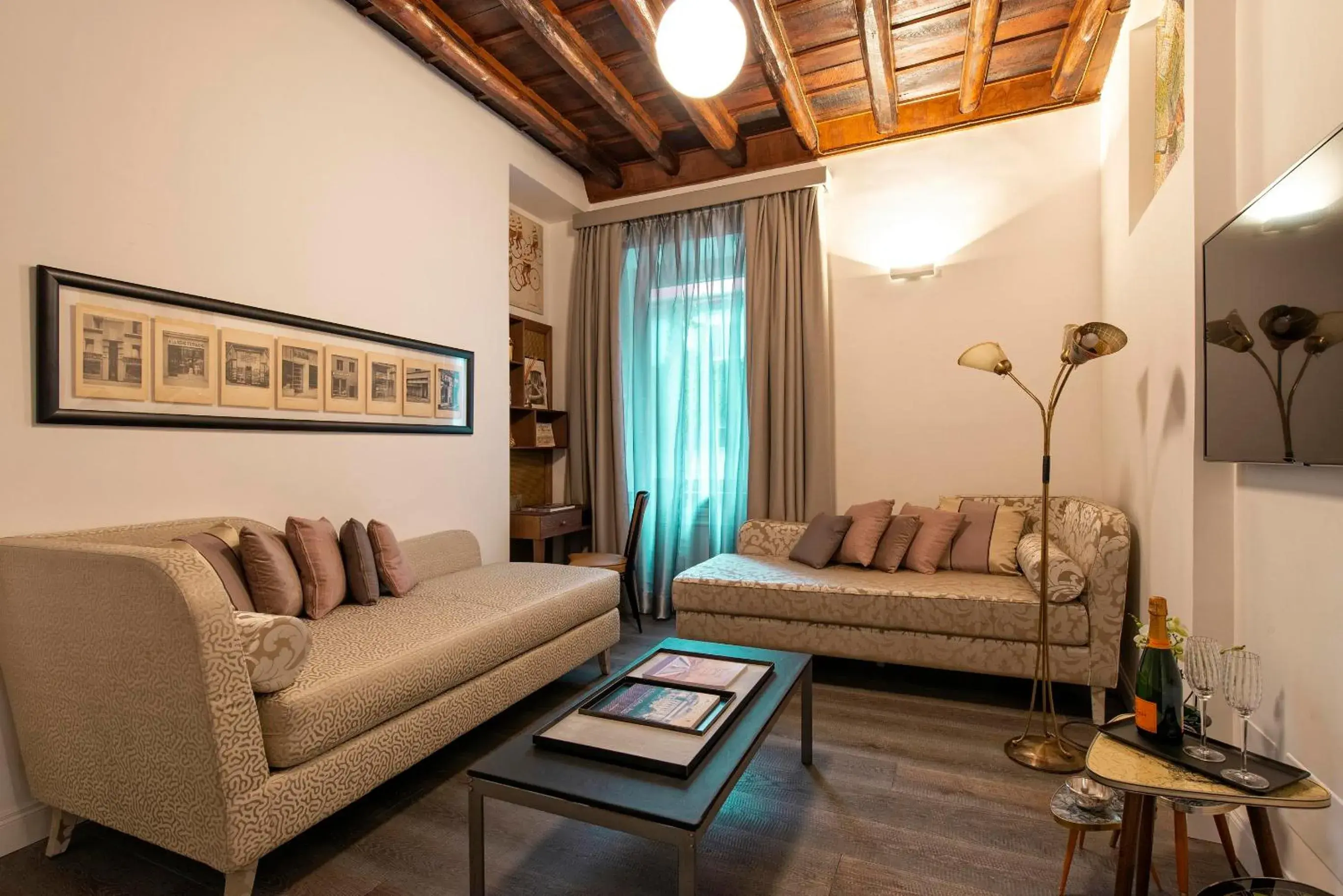 Living room in Maison Evelina Living room in Maison Evelina