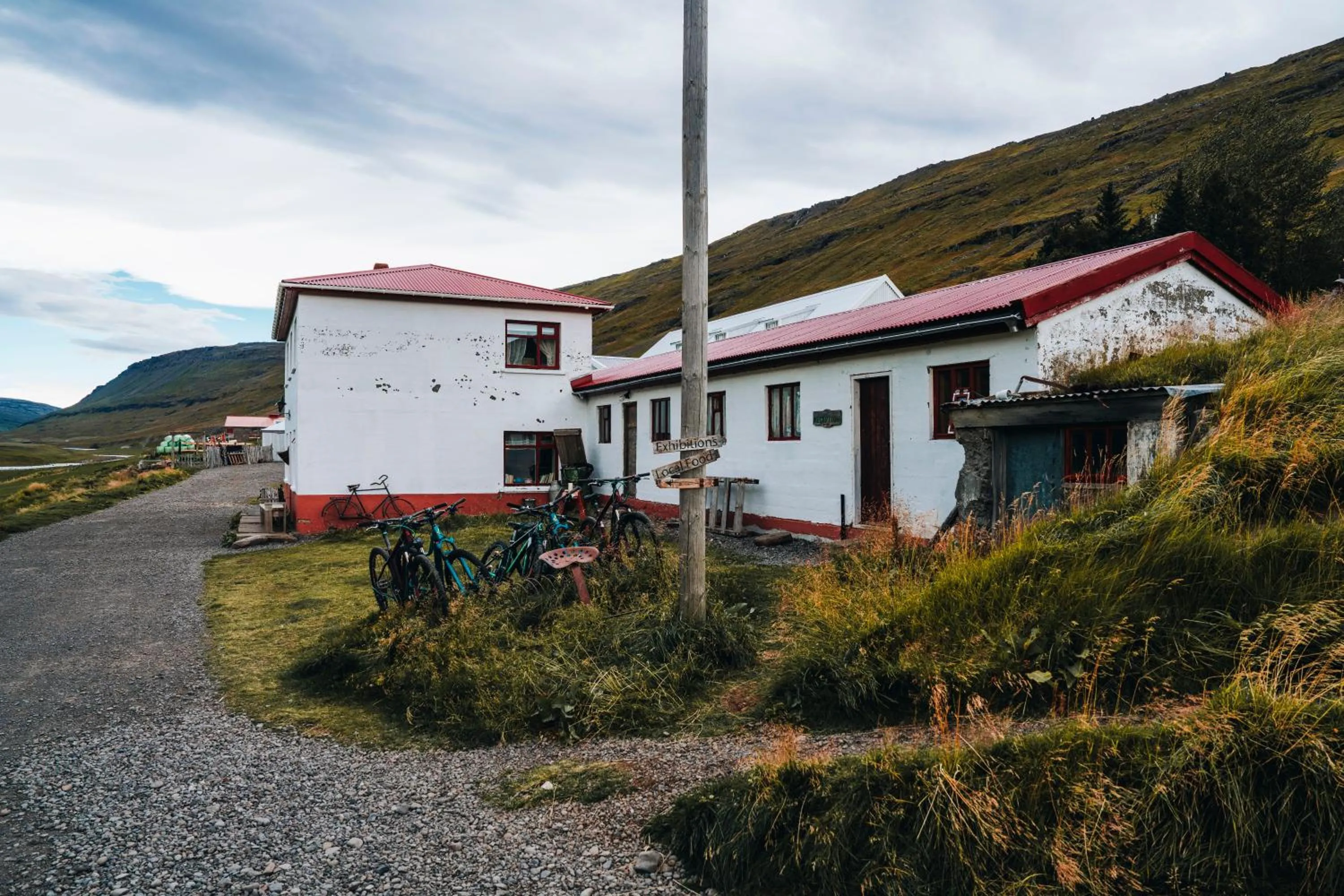 Property building in Wilderness Center / Óbyggðasetur Íslands