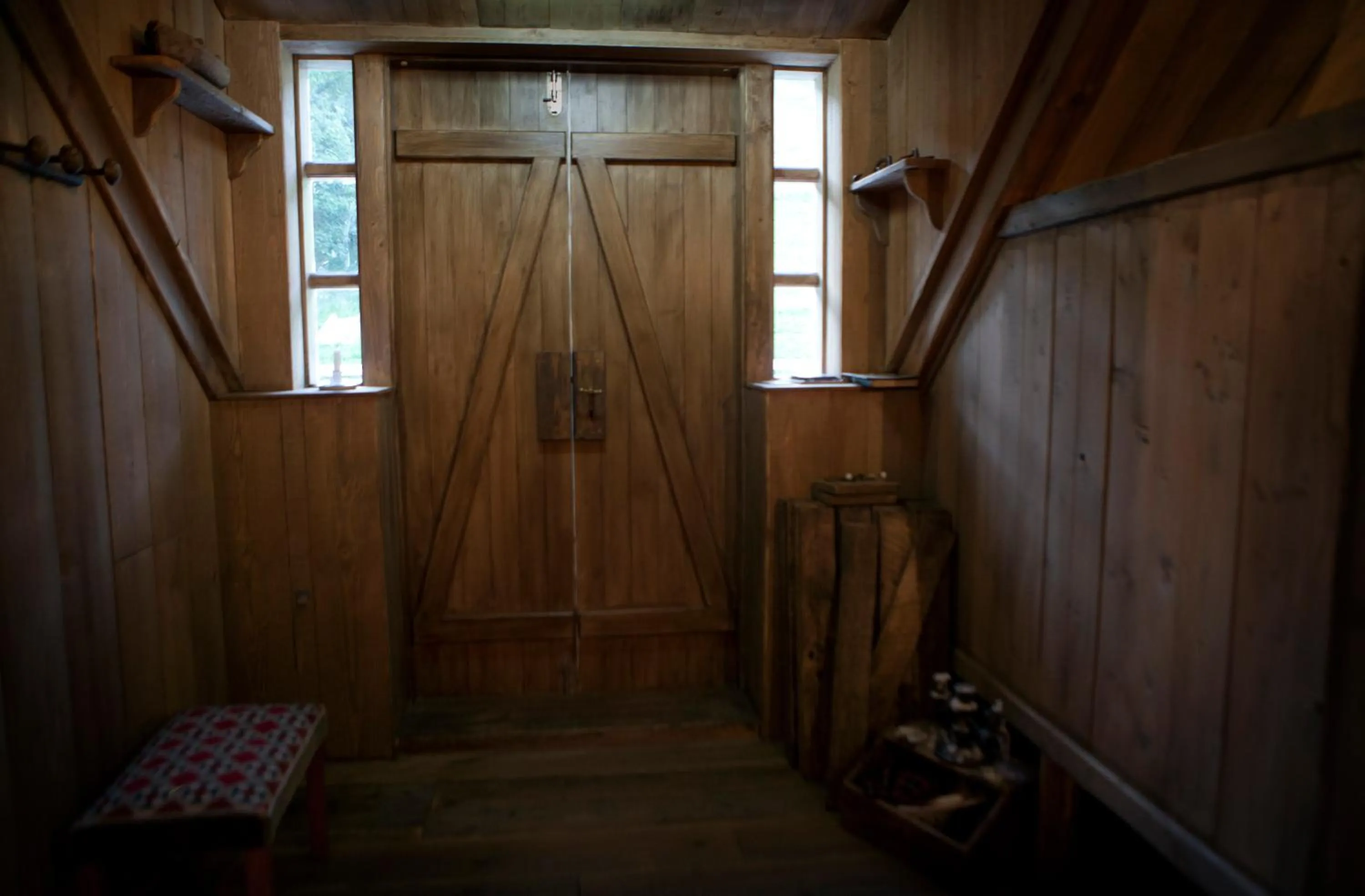 Decorative detail in Wilderness Center / Óbyggðasetur Íslands