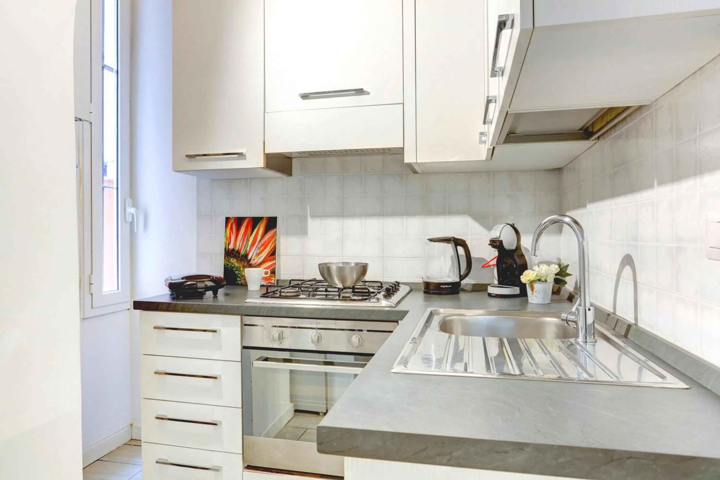 Kitchen or kitchenette in Il Mattoncino - Colosseo