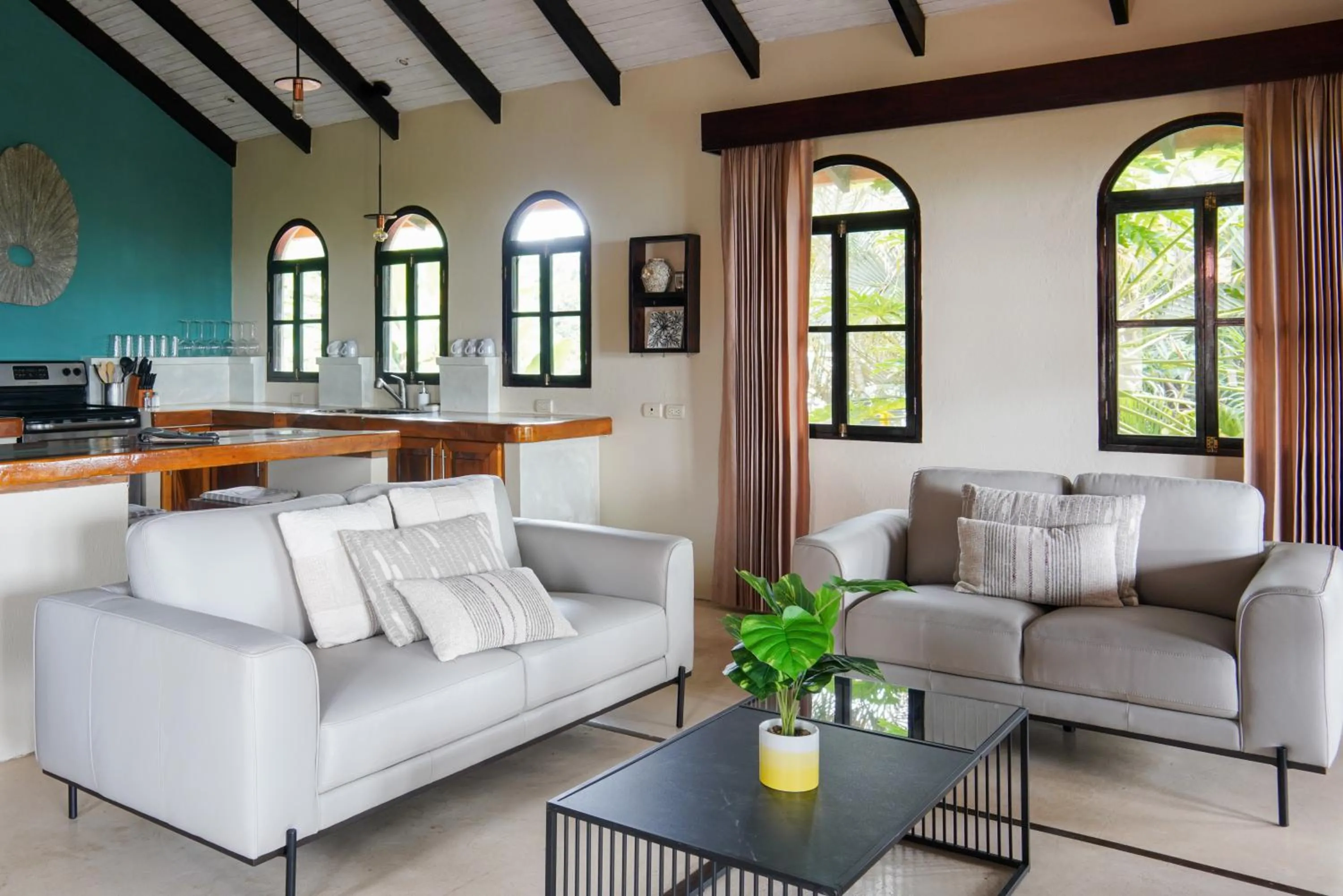 Living room in Casa Marbella