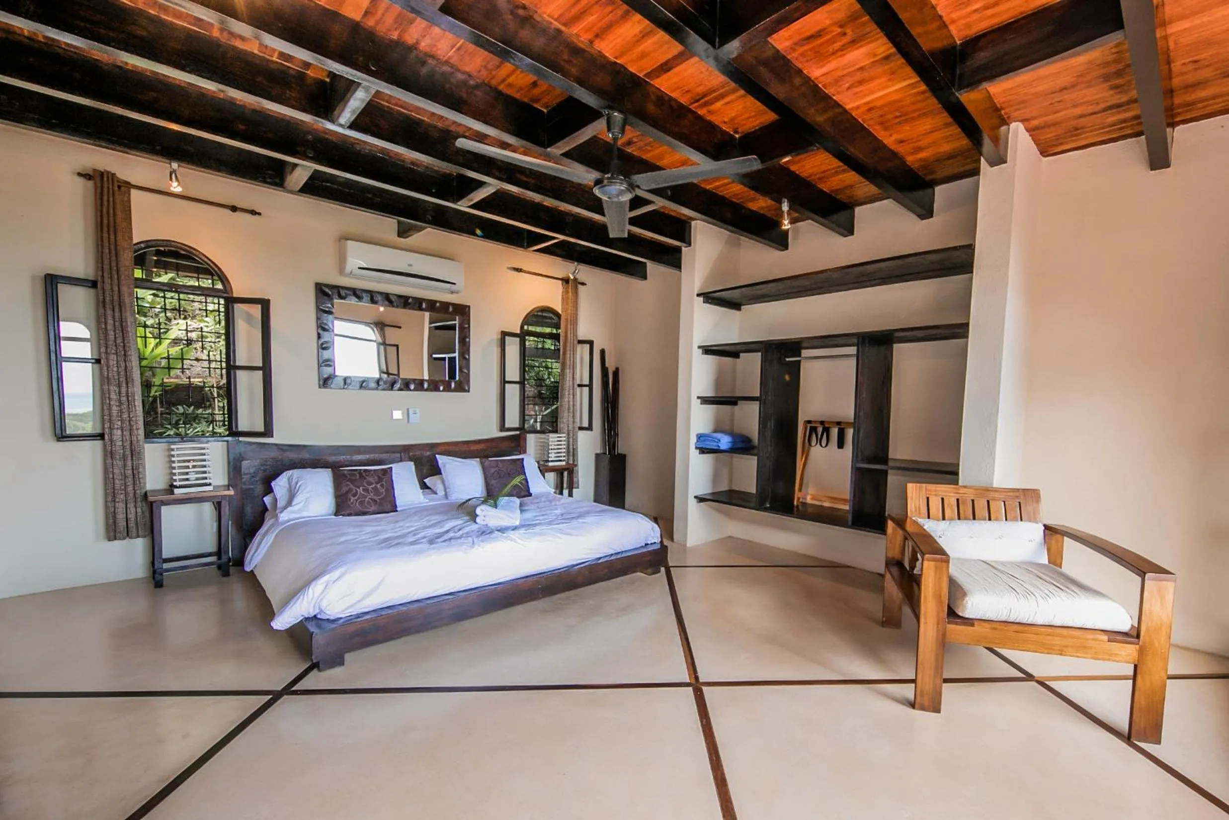 Bedroom, Bed in Casa Marbella