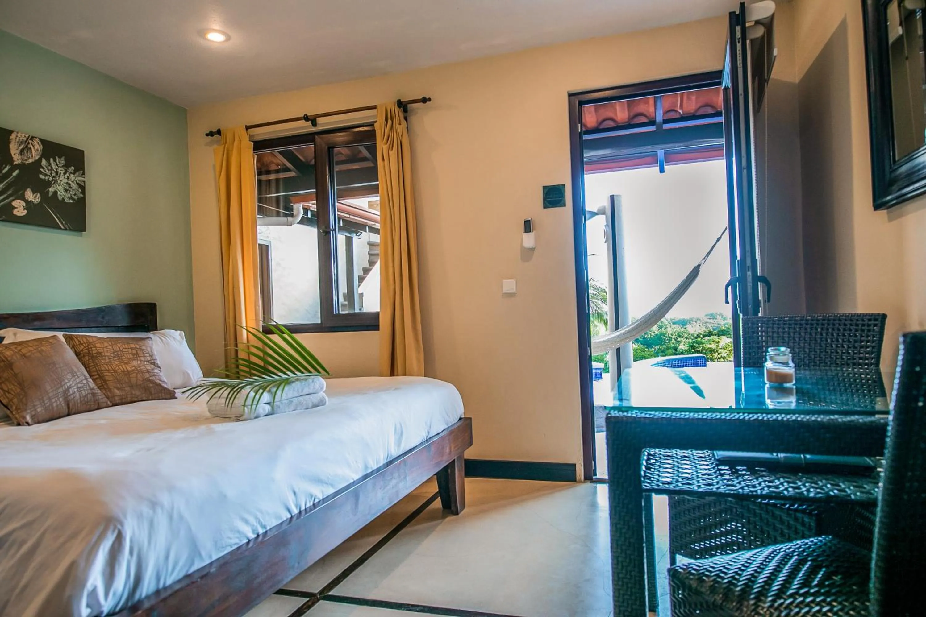 Bedroom, Bed in Casa Marbella