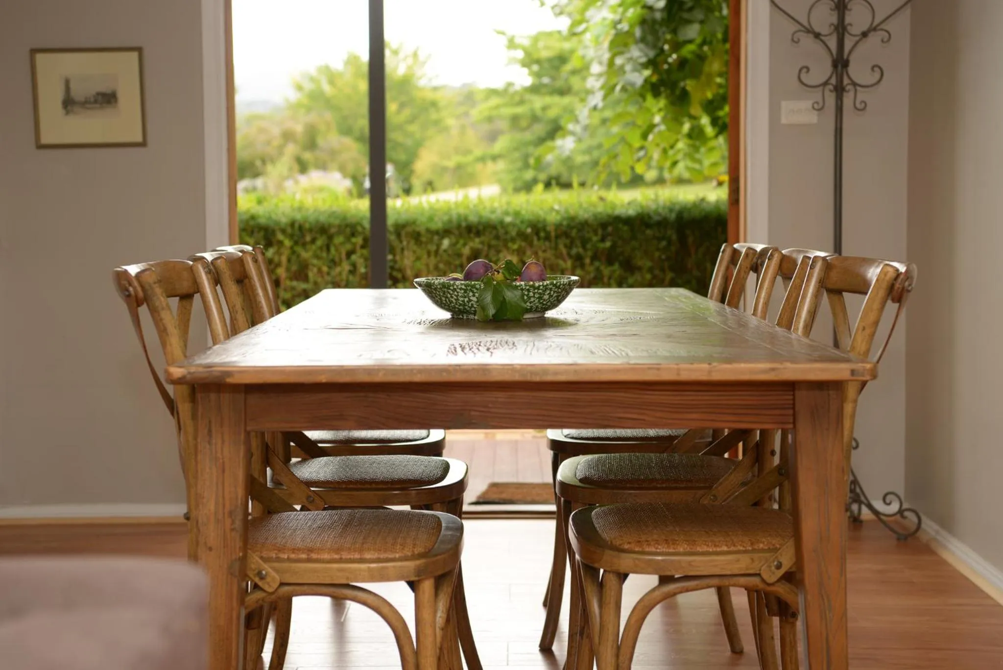 Dining area in Borrodell Vineyard