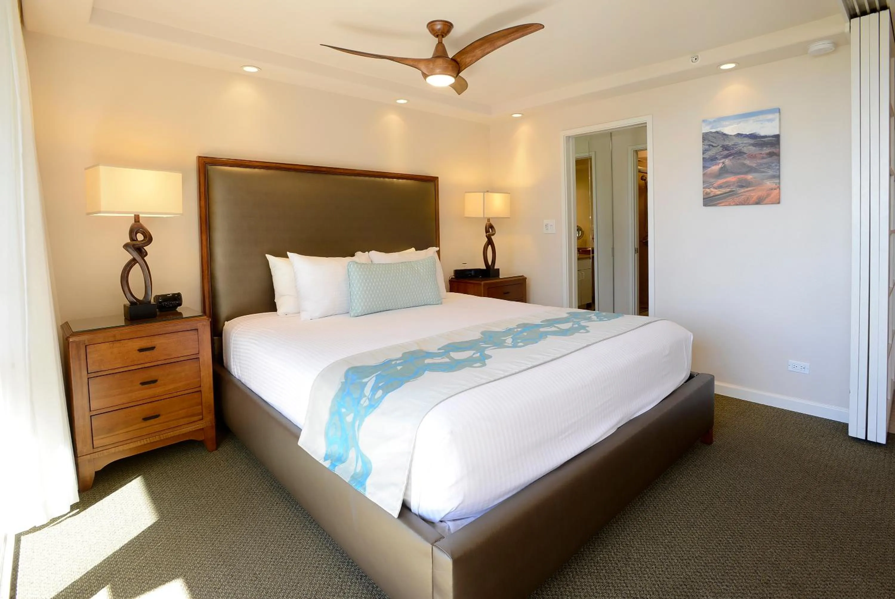 Bed in Mana Kai Maui - Official Onsite Rental Company