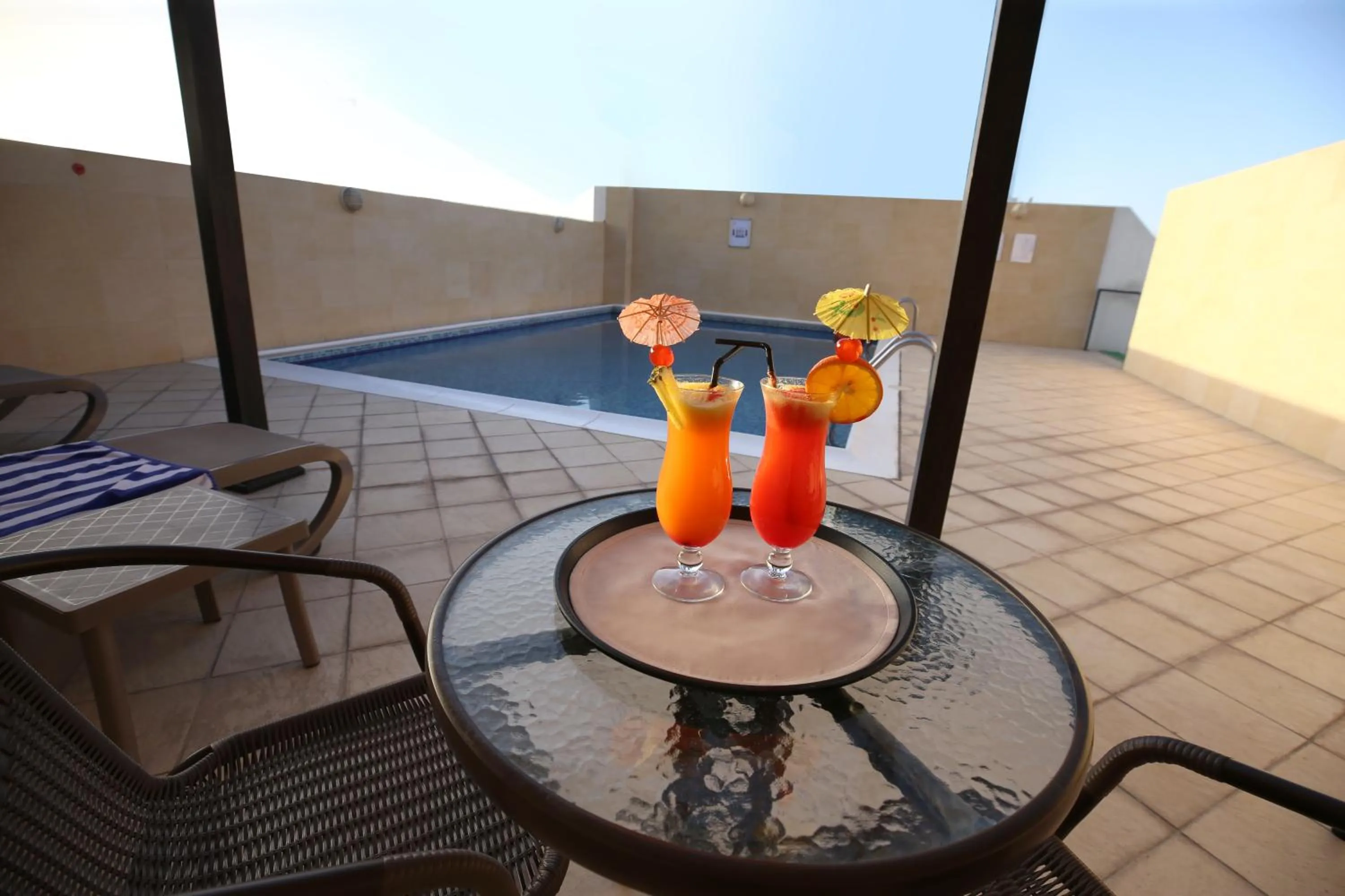 Swimming pool in Asdal Gulf Inn Boutique Hotel- SEEF