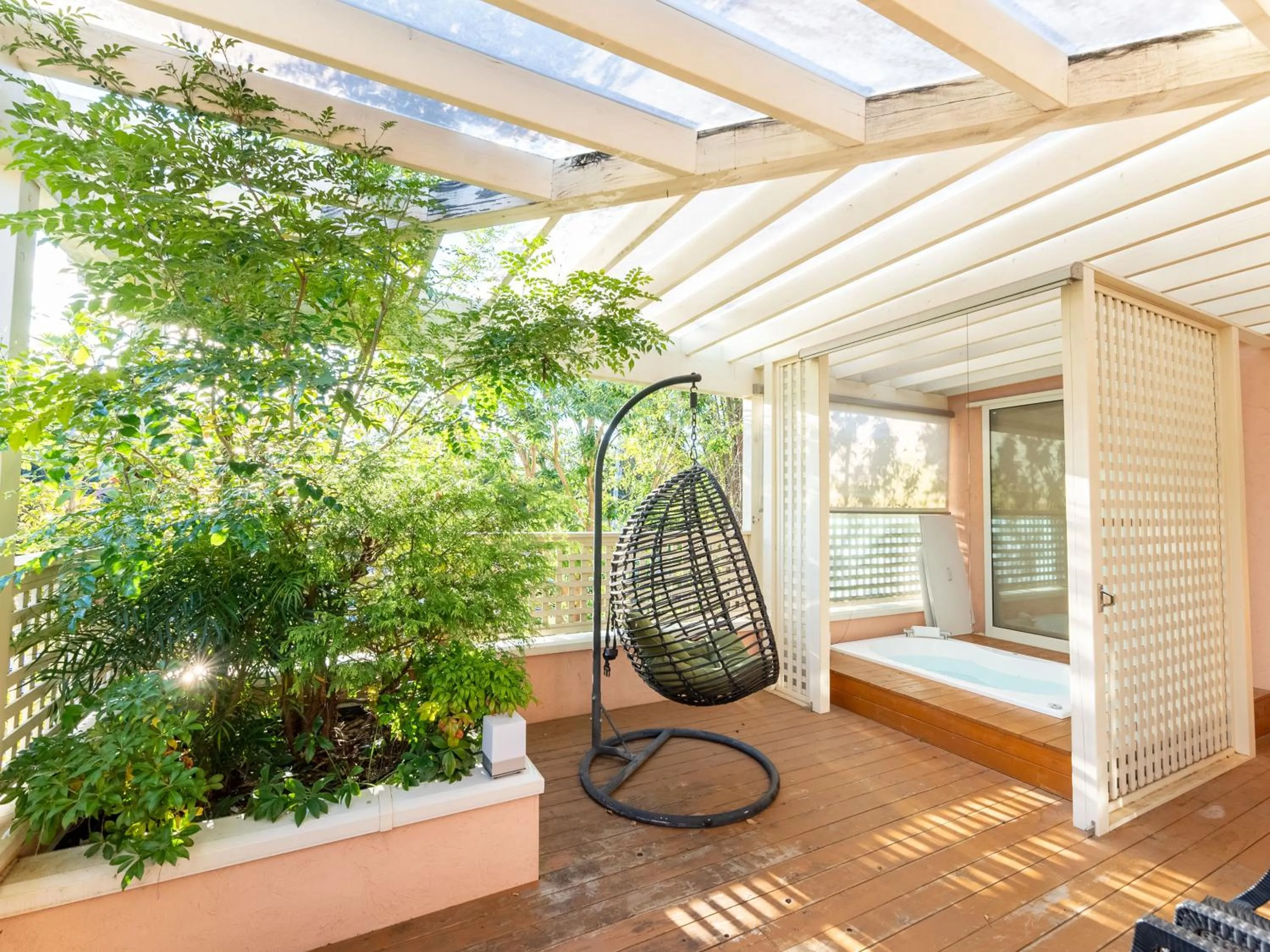 Balcony/Terrace in Koyaru-no-sato Doggys Island