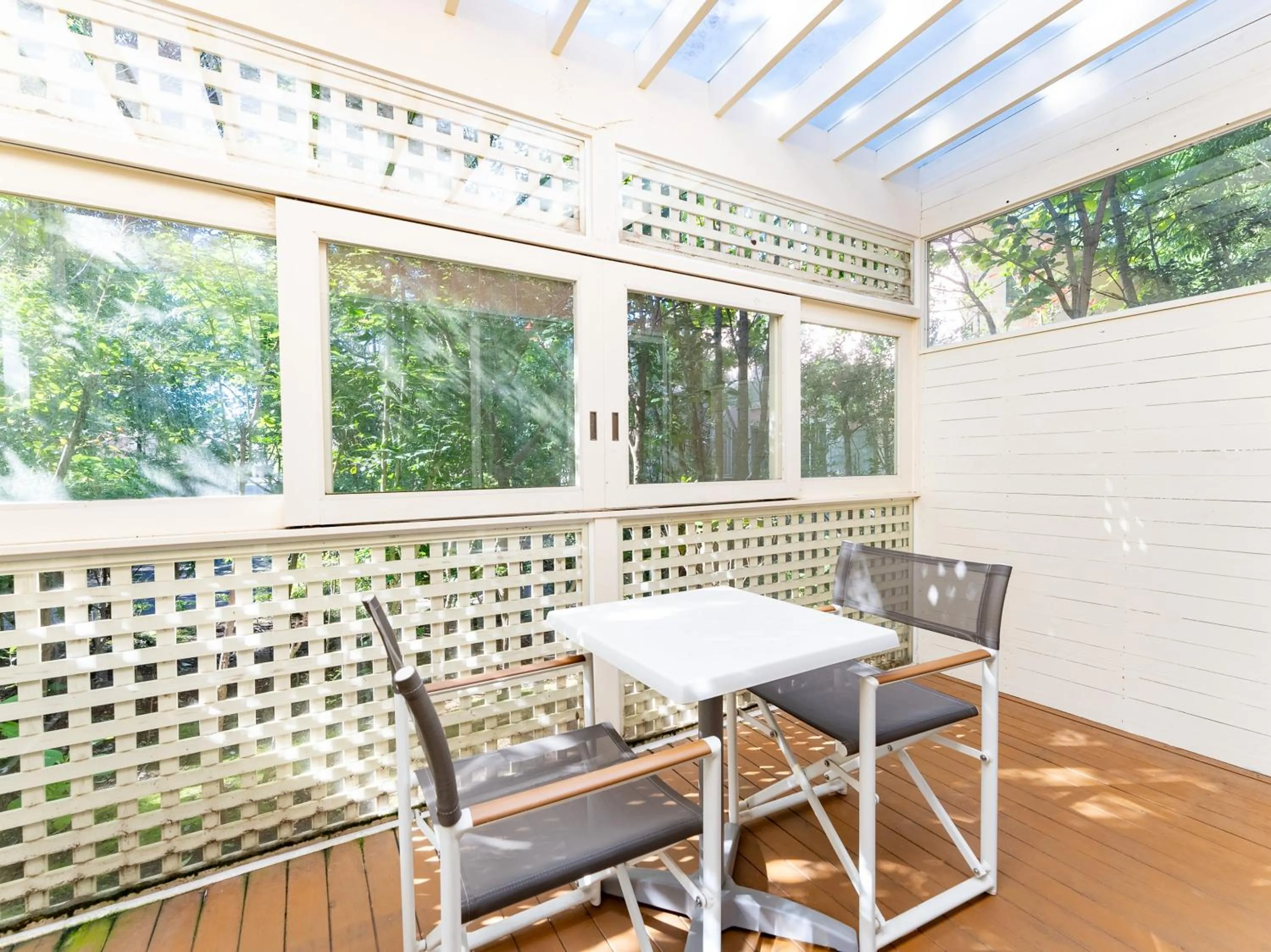 Balcony/Terrace in Koyaru-no-sato Doggys Island