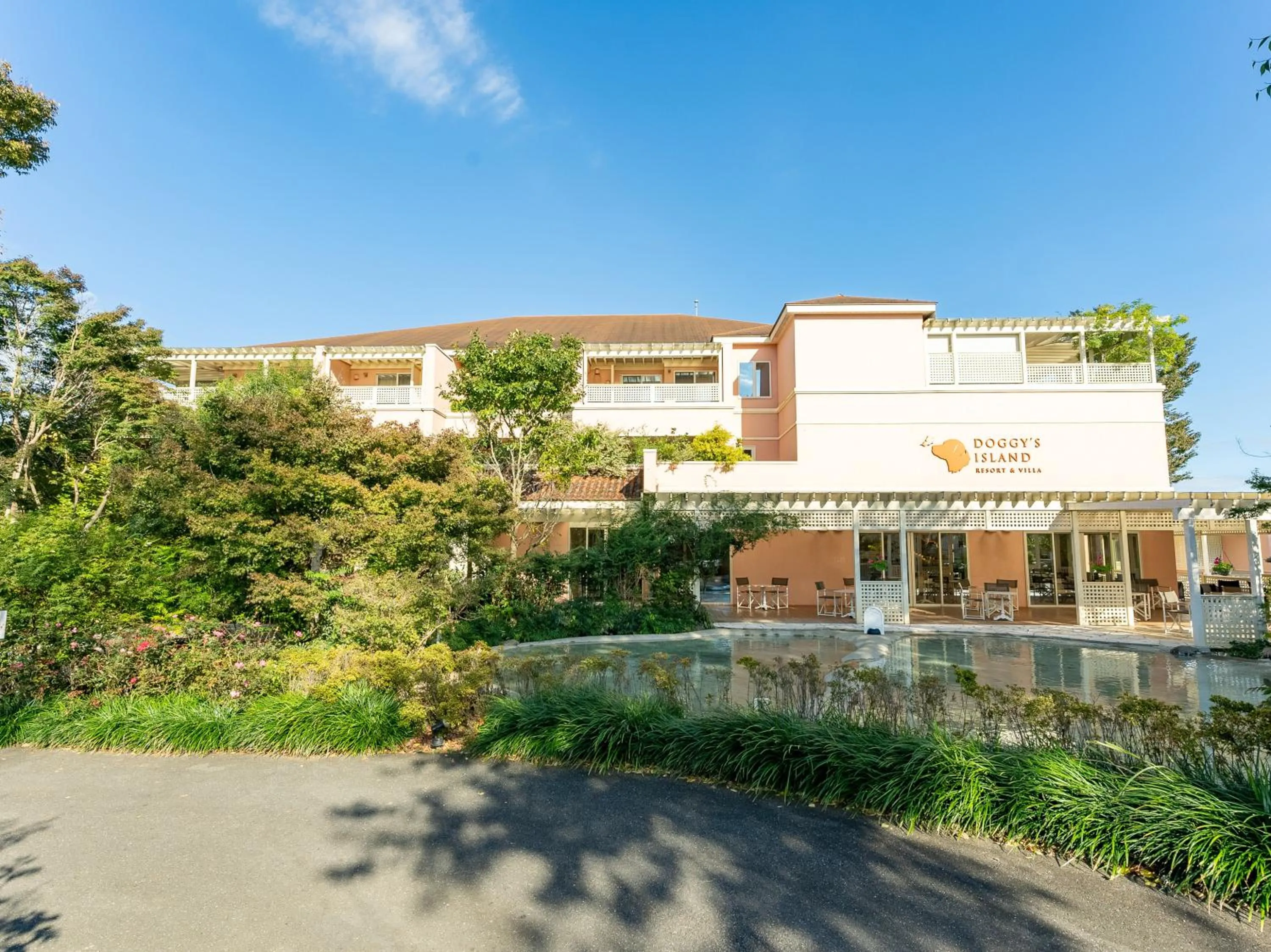 Property building in Koyaru-no-sato Doggys Island