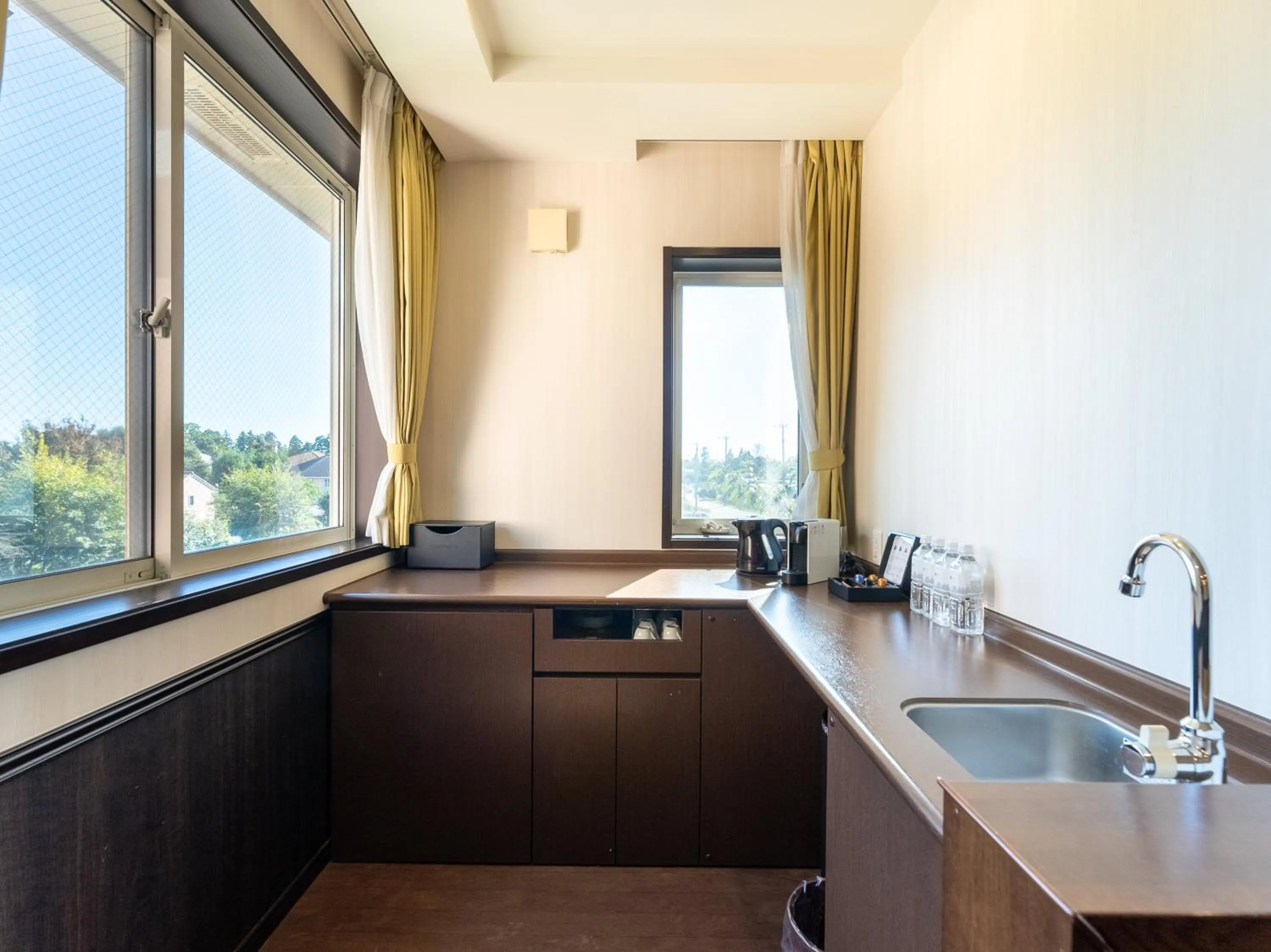 Kitchen or kitchenette in Koyaru-no-sato Doggys Island