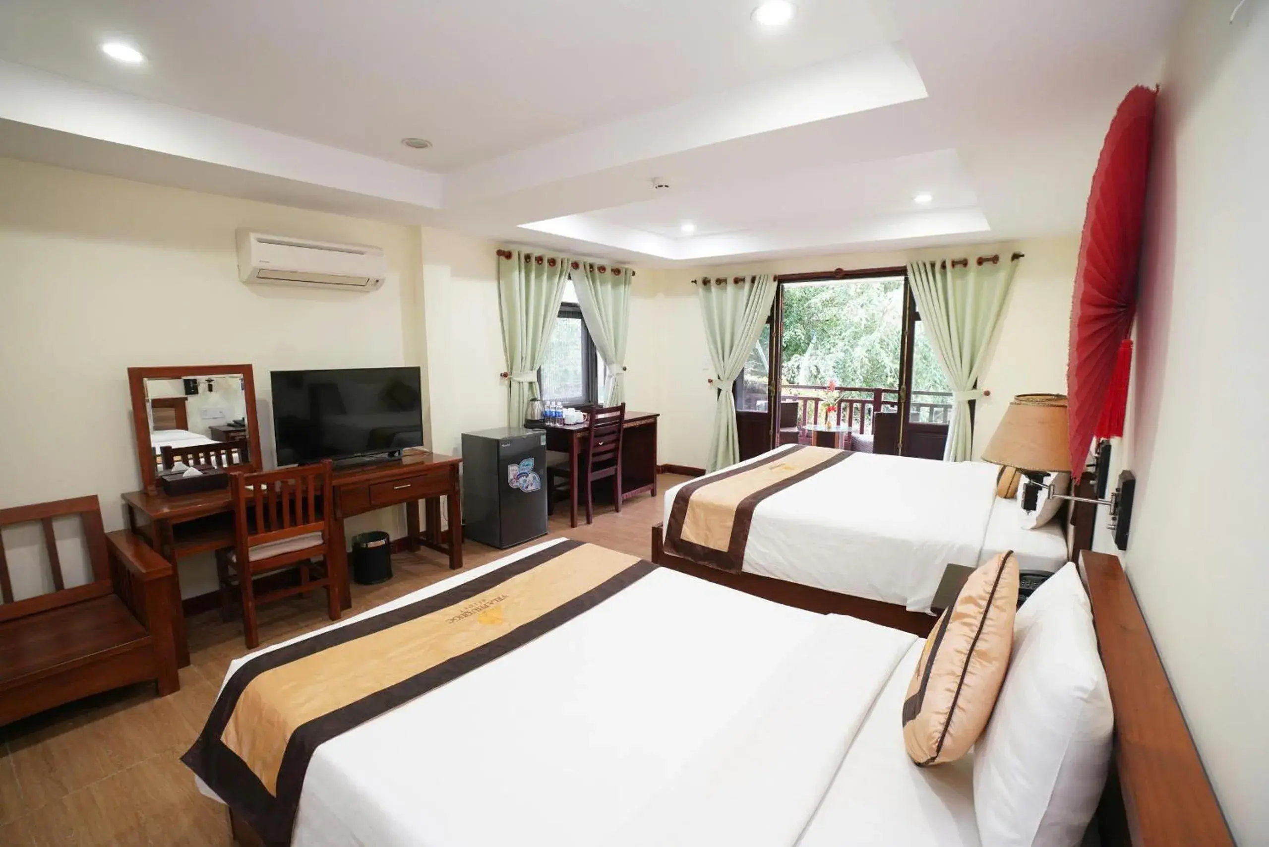 Communal lounge/ TV room, Bed in Vela Phu Quoc Resort Communal lounge/ TV room, Bed in Vela Phu Quoc Resort