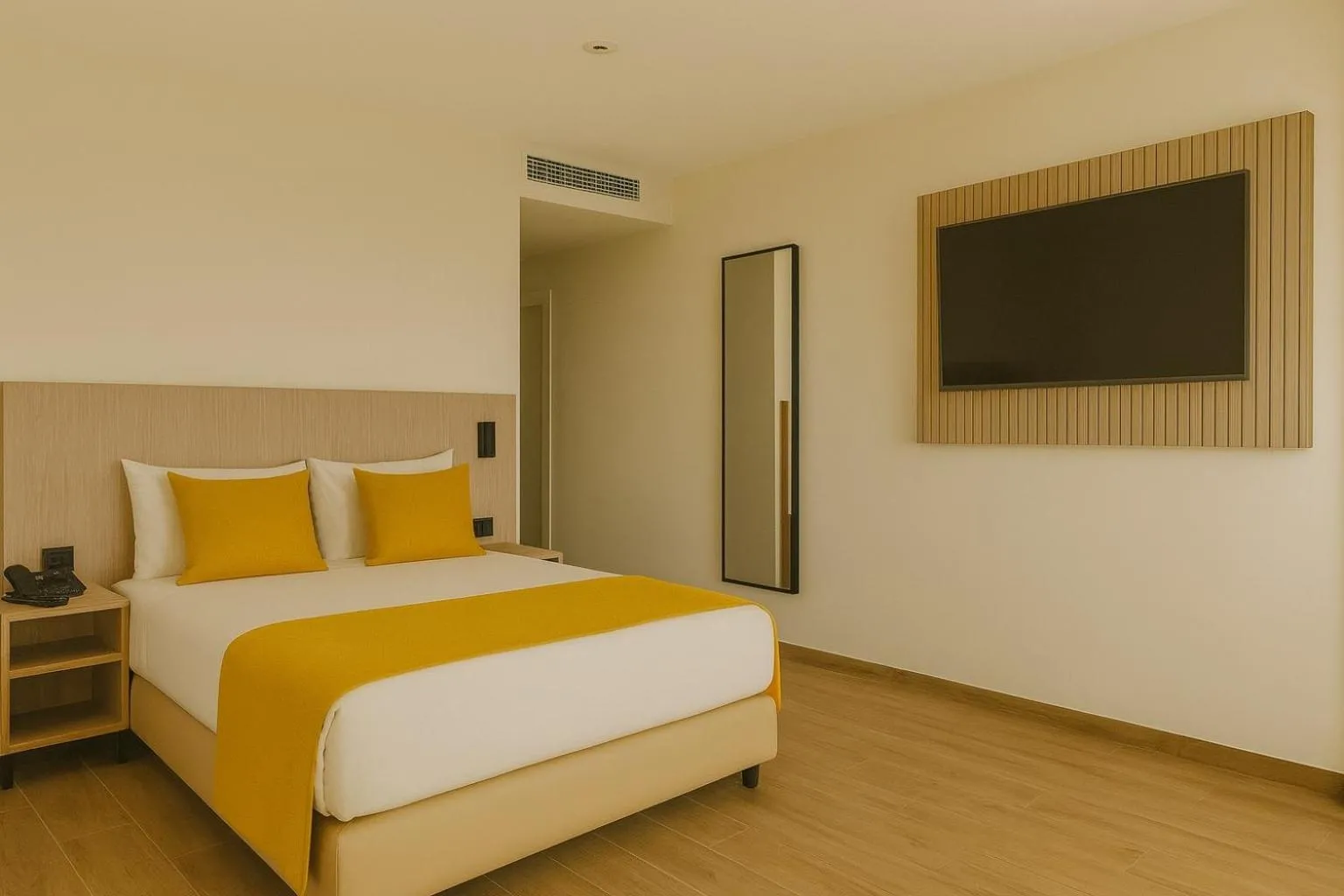 Bed in Hotel Infante Santo - Lisboa