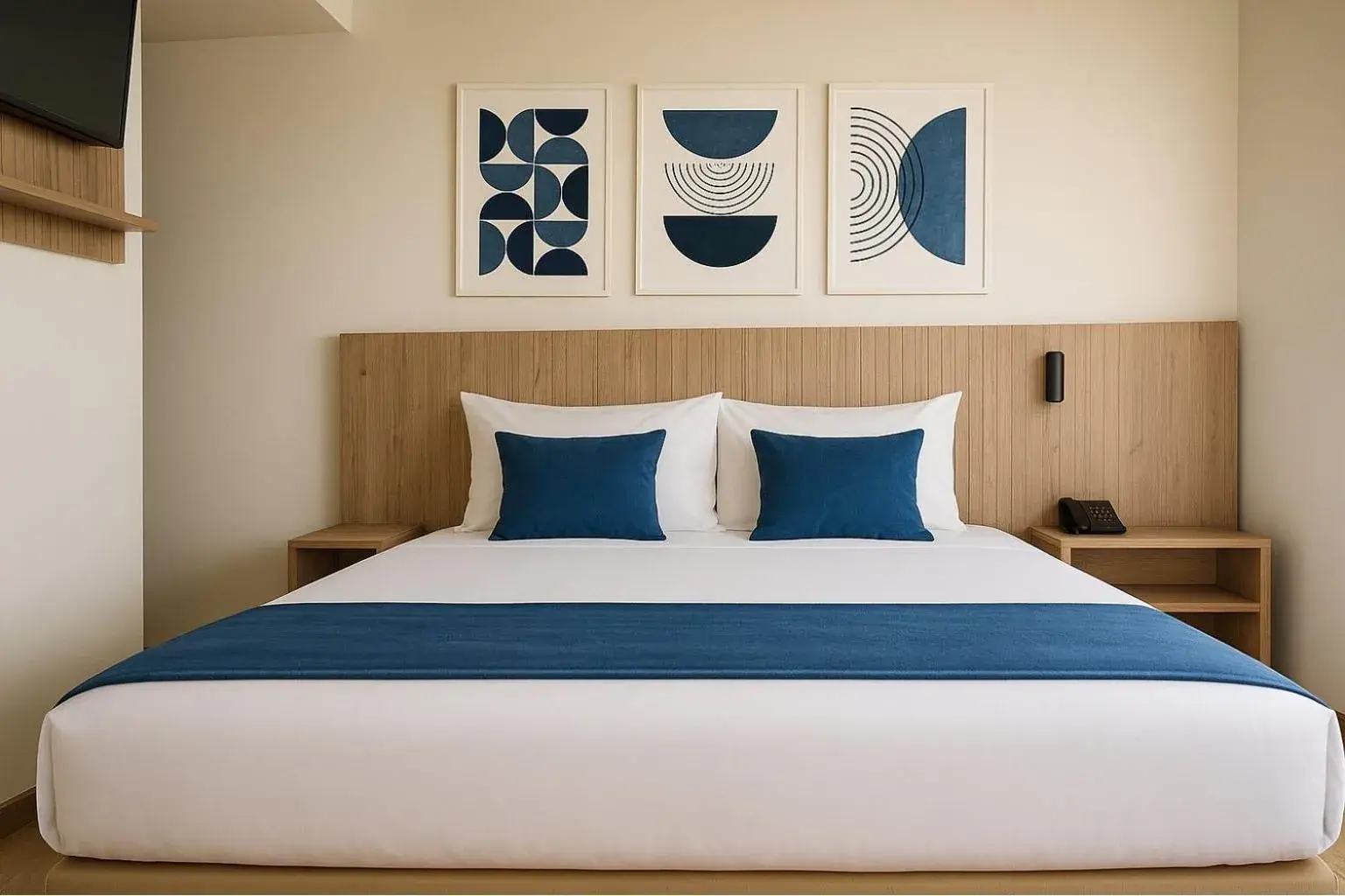 Deluxe Double or Twin Room with Balcony in Hotel Infante Santo - Lisboa Deluxe Double or Twin Room with Balcony in Hotel Infante Santo - Lisboa
