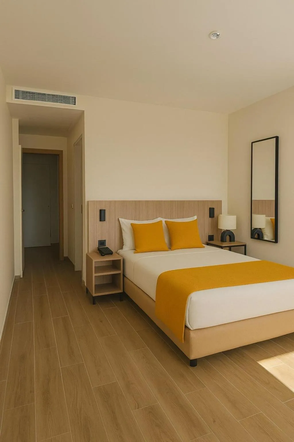Bed in Hotel Infante Santo - Lisboa